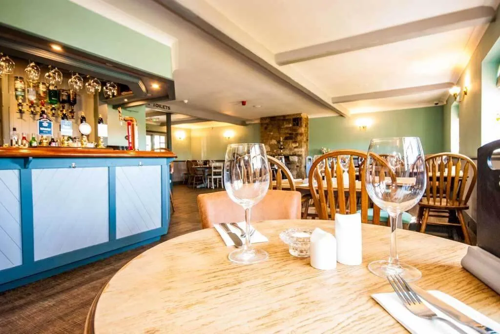 Dining area in The Chequers Inn