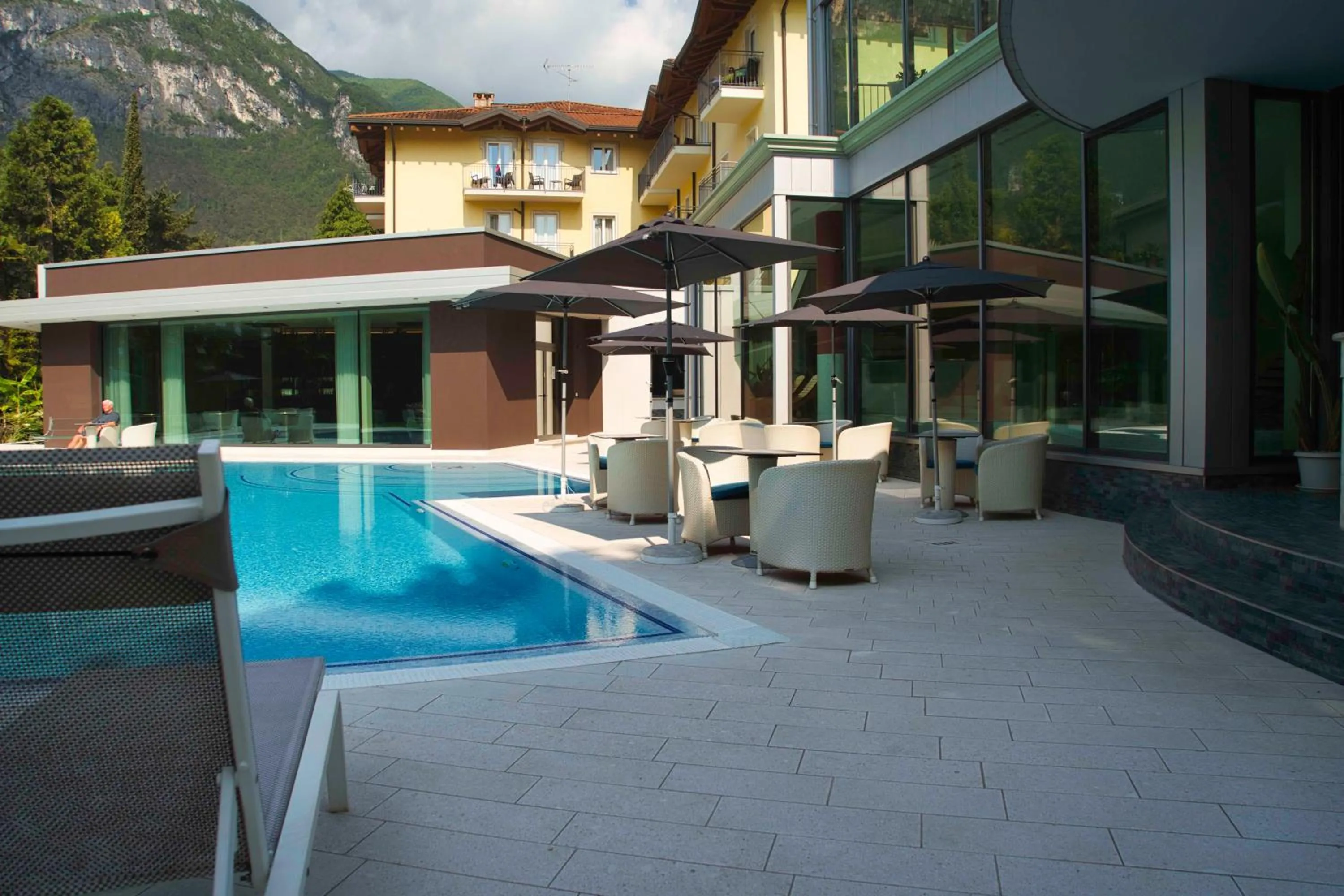 Swimming pool in Villa Nicolli Romantic Spa Resort - Adults Only
