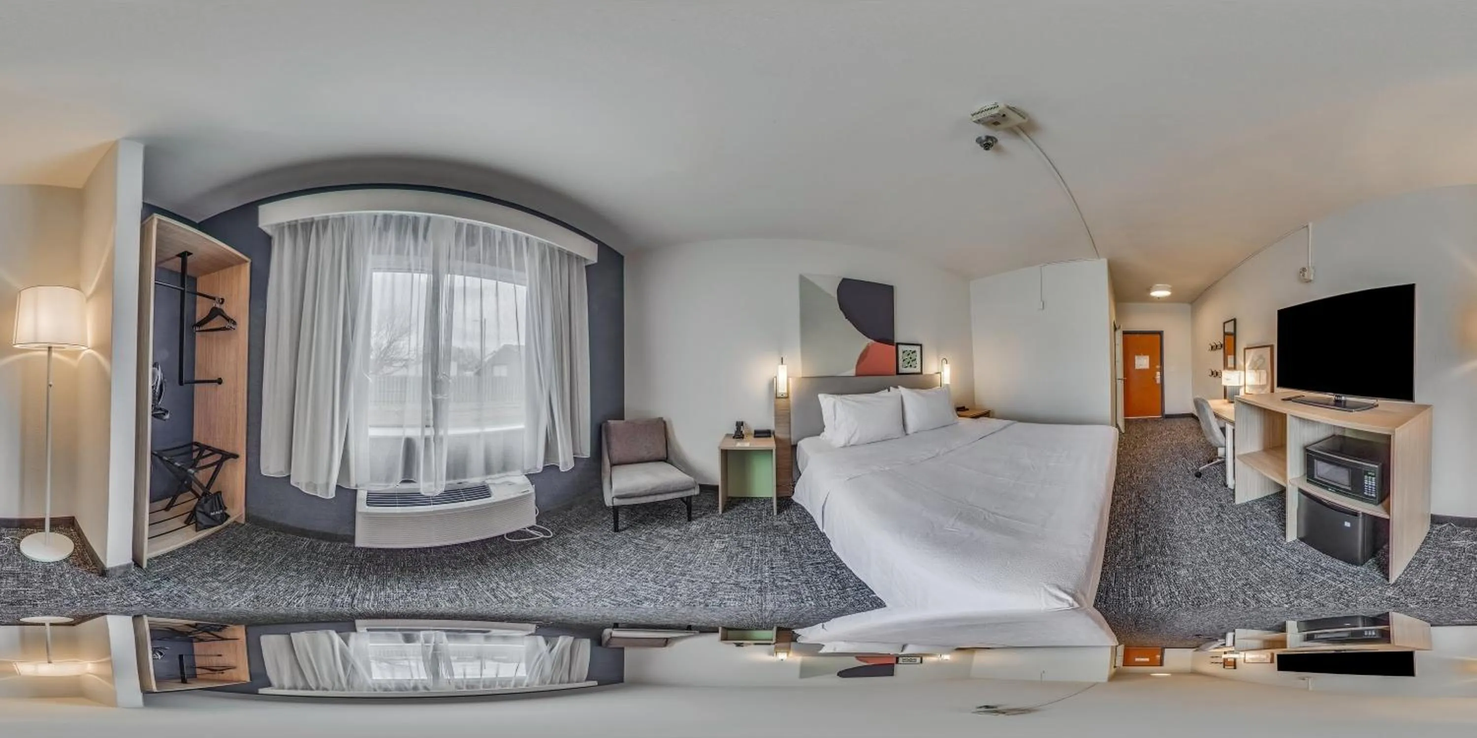 Photo of the whole room, Bed in Spark By Hilton Moline Quad Cities