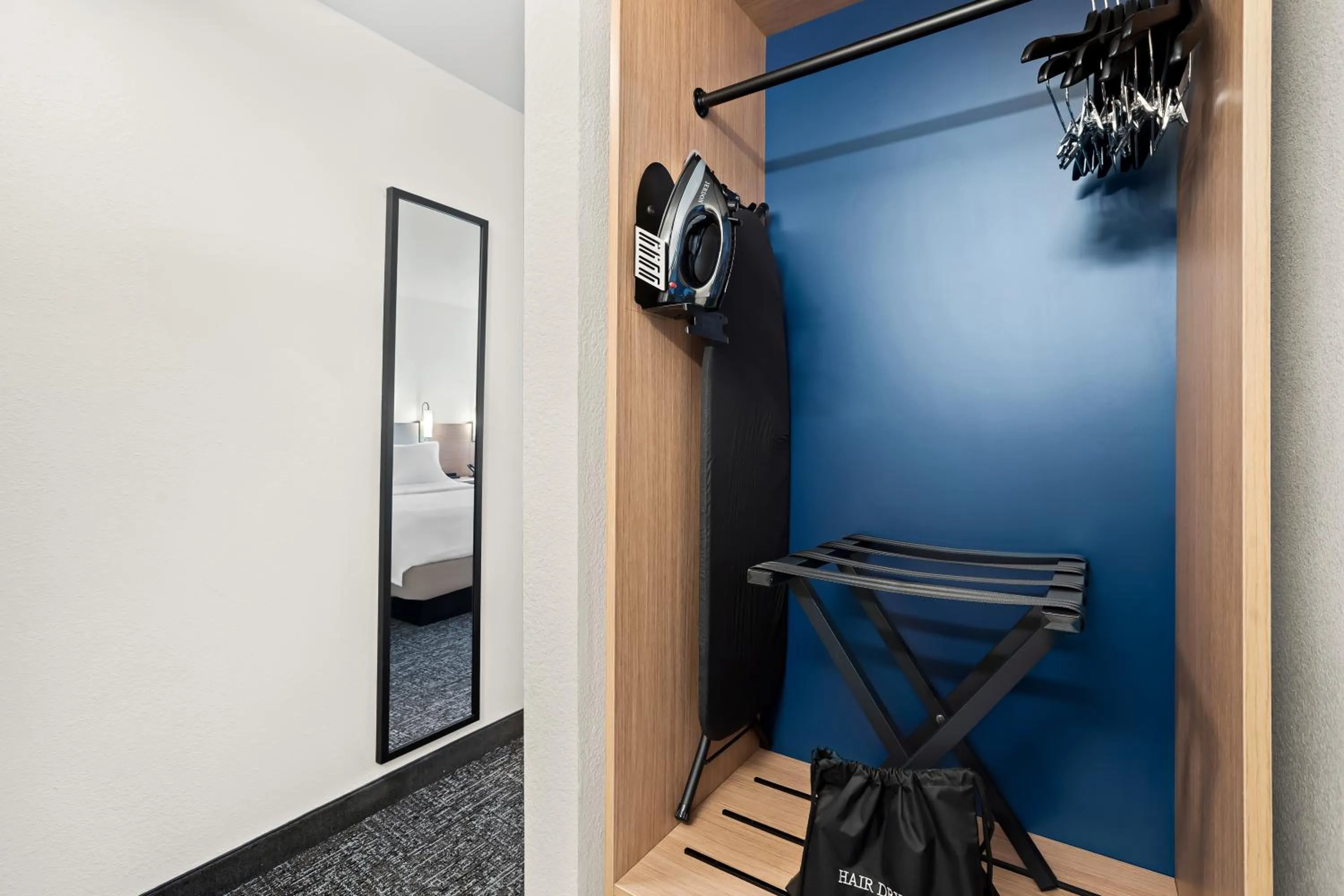 flat iron in Spark By Hilton Moline Quad Cities