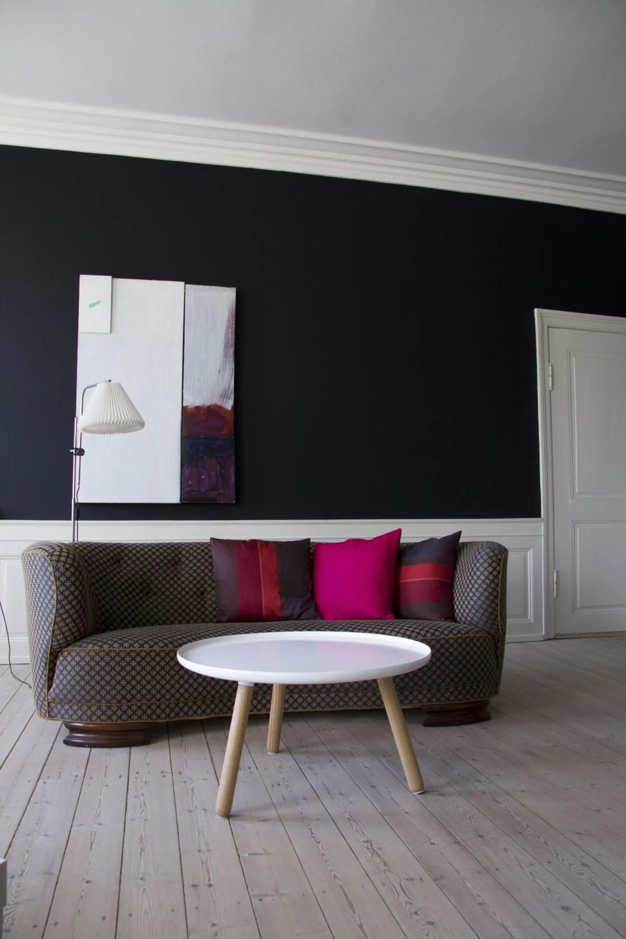 Communal lounge/ TV room in Vemmetofte Præstegård