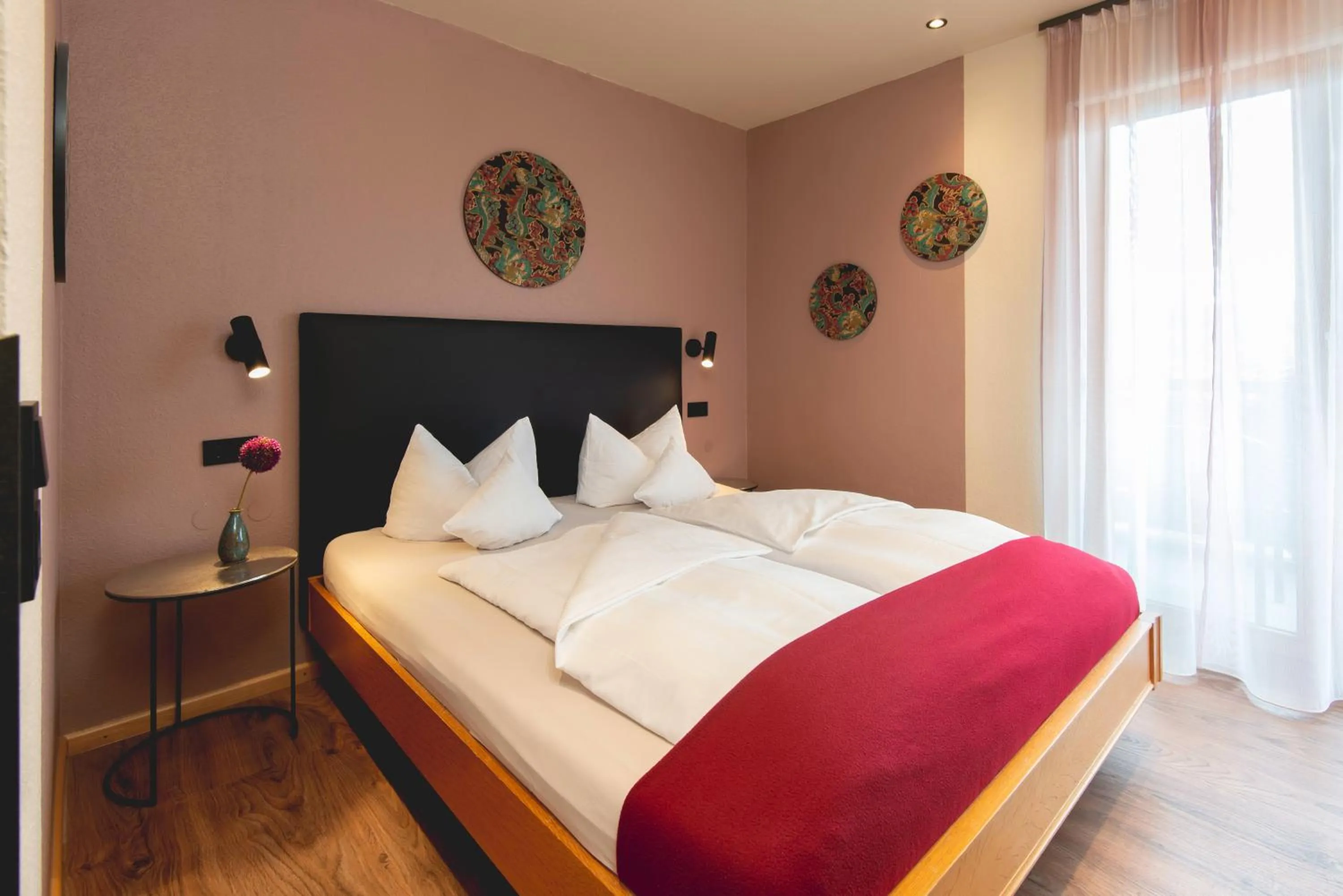 Bed in Hotel Restaurant Martha