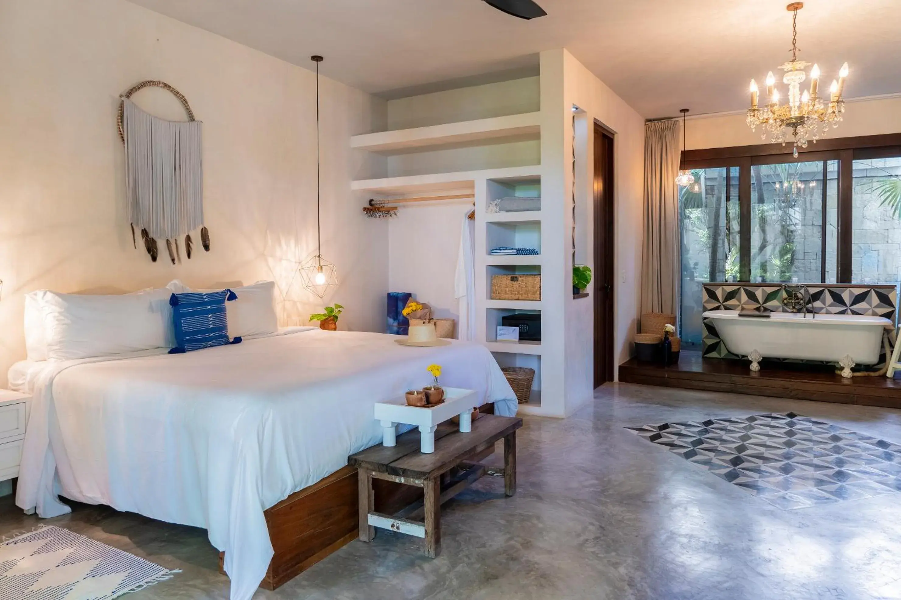 Ground Floor Master Suite in La Zebra Tulum, a Small Luxury Hotel Ground Floor Master Suite in La Zebra Tulum, a Small Luxury Hotel