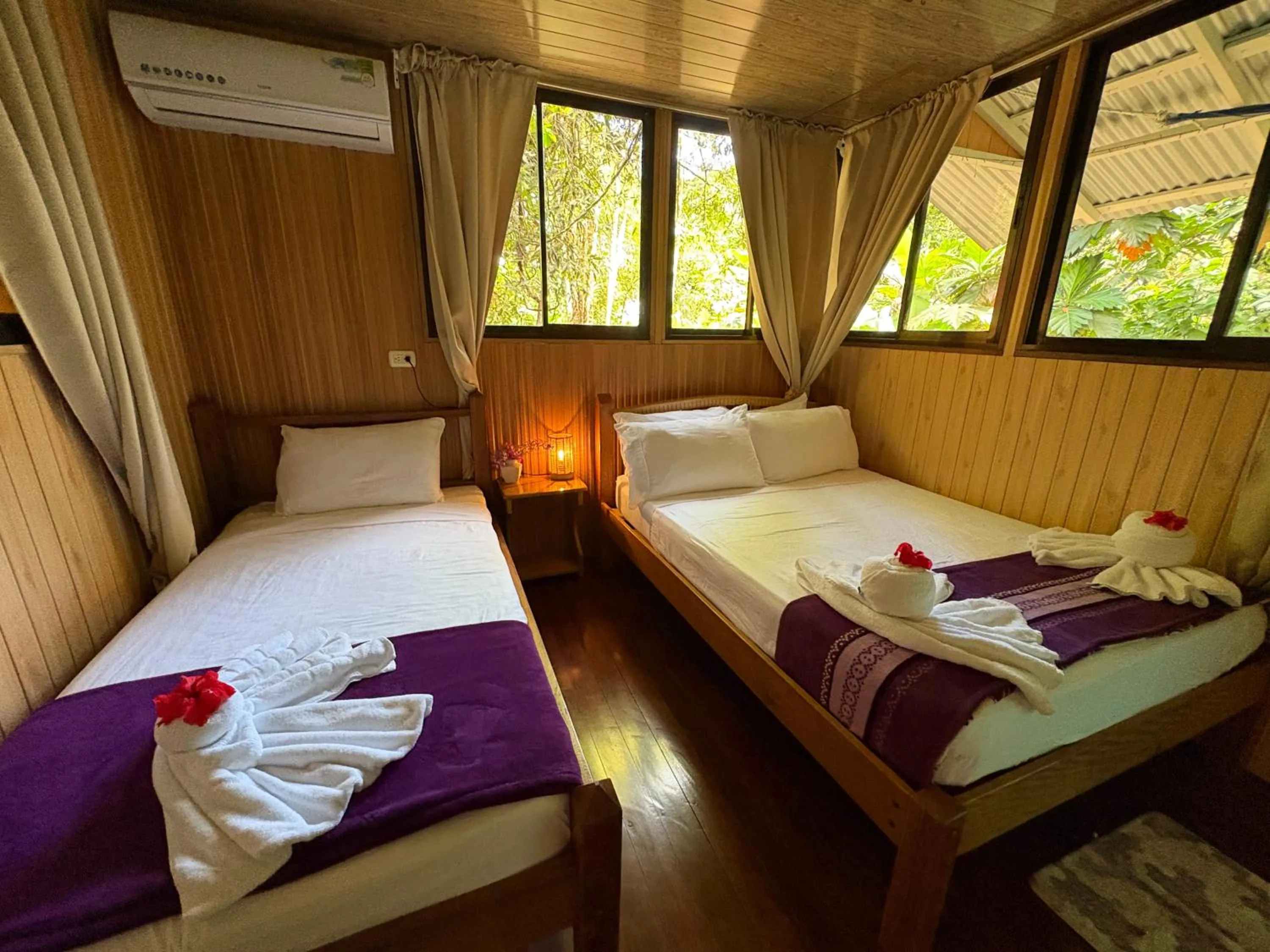 Bed in Casa Horizontes Corcovado