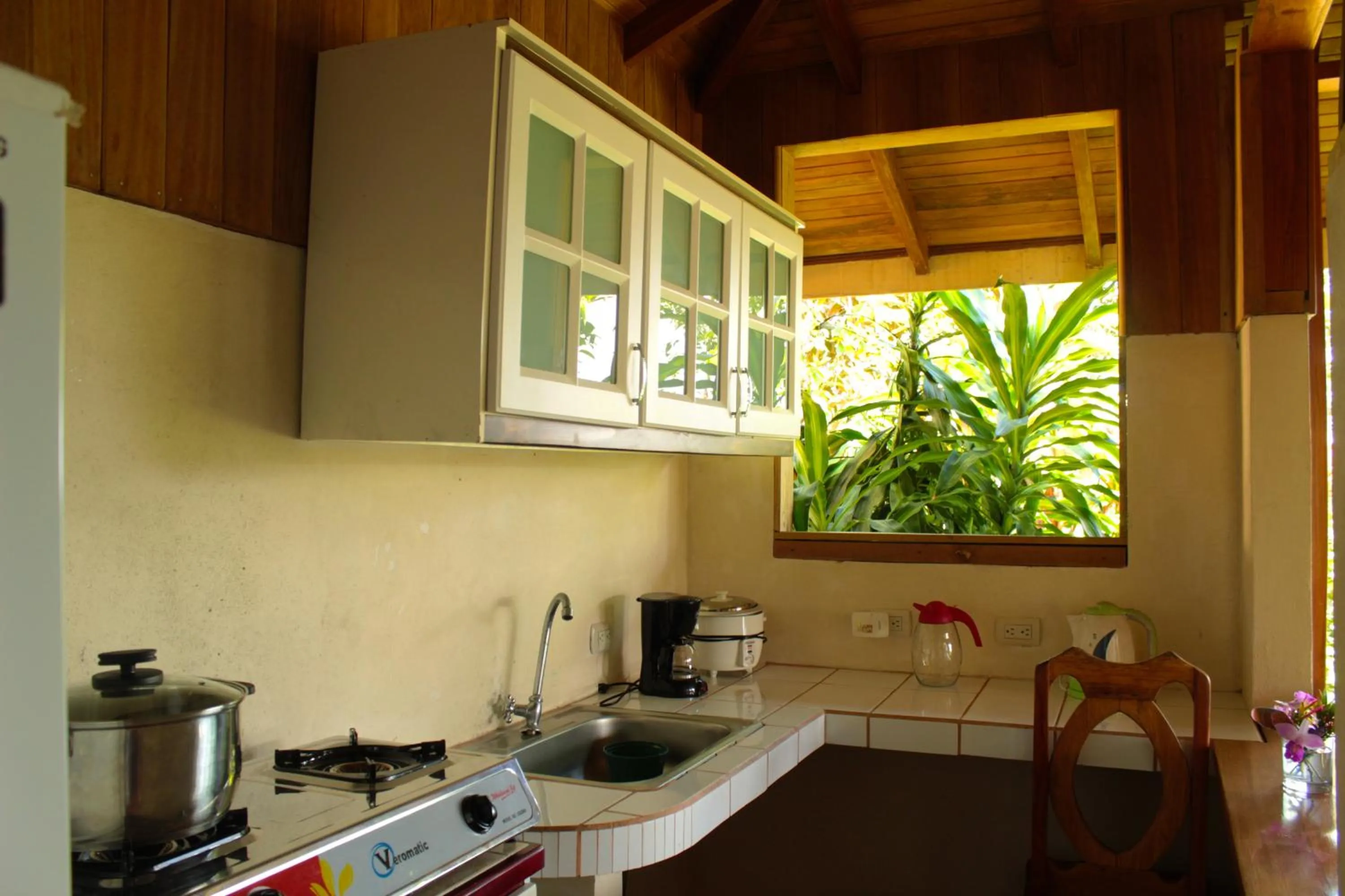 Kitchen or kitchenette in Casa Horizontes Corcovado
