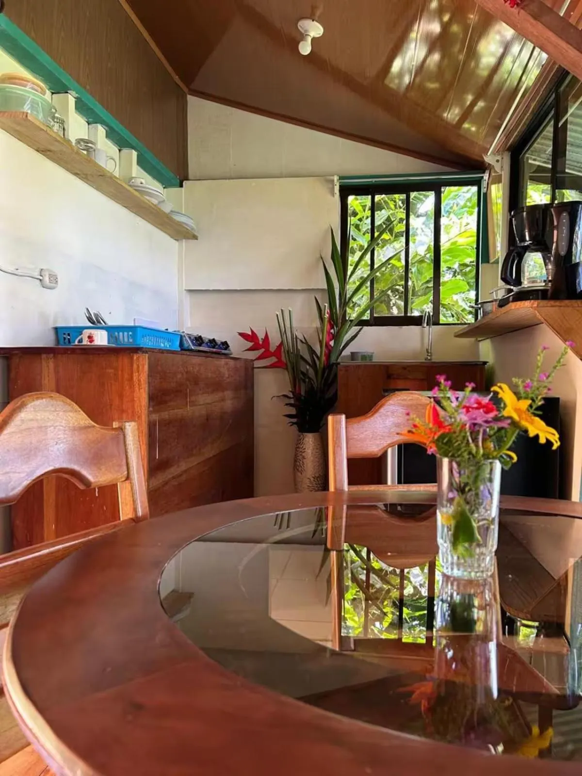 Kitchen or kitchenette in Casa Horizontes Corcovado