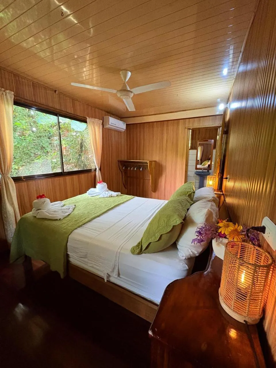 Bed in Casa Horizontes Corcovado