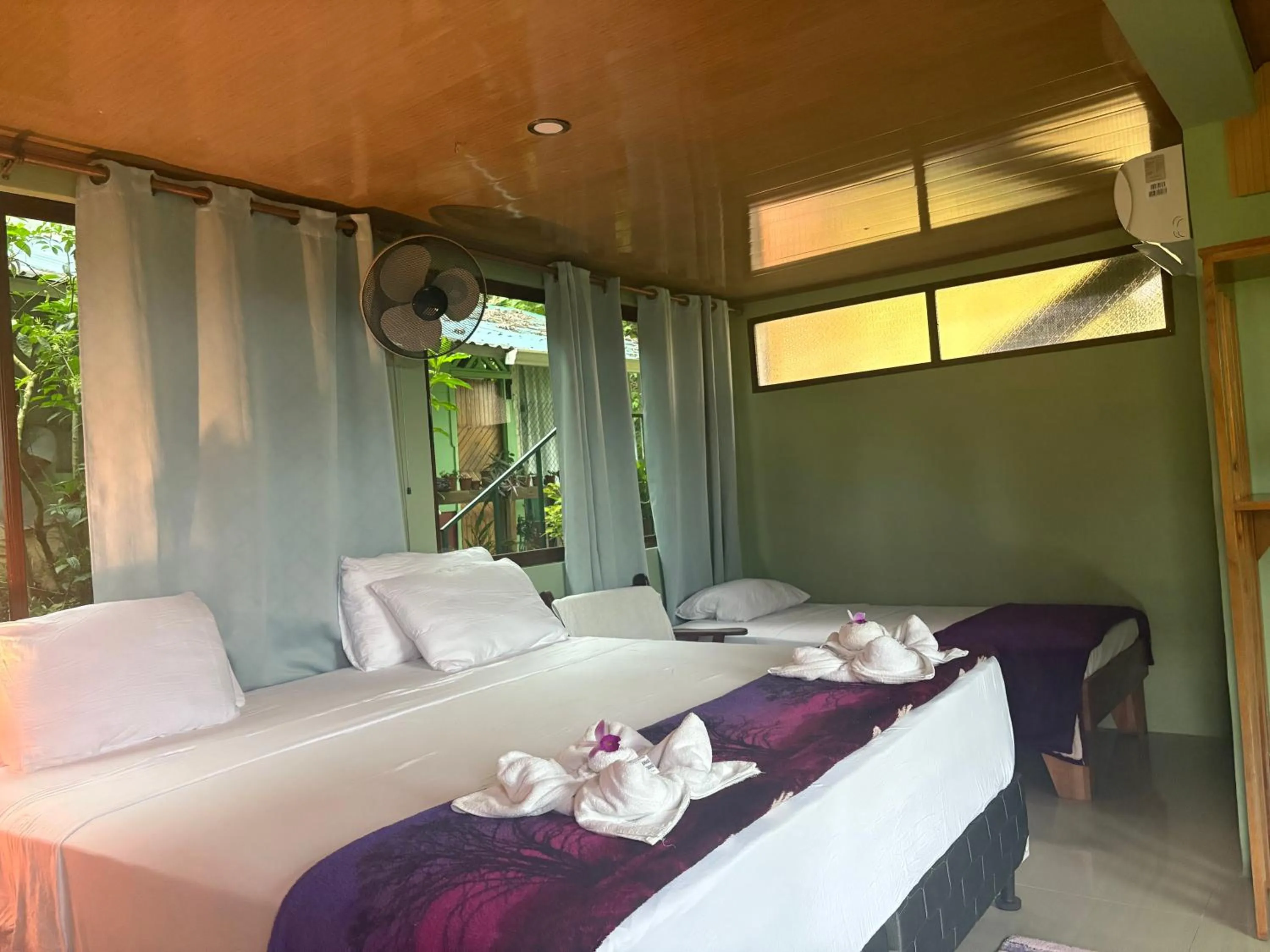 Bed in Casa Horizontes Corcovado