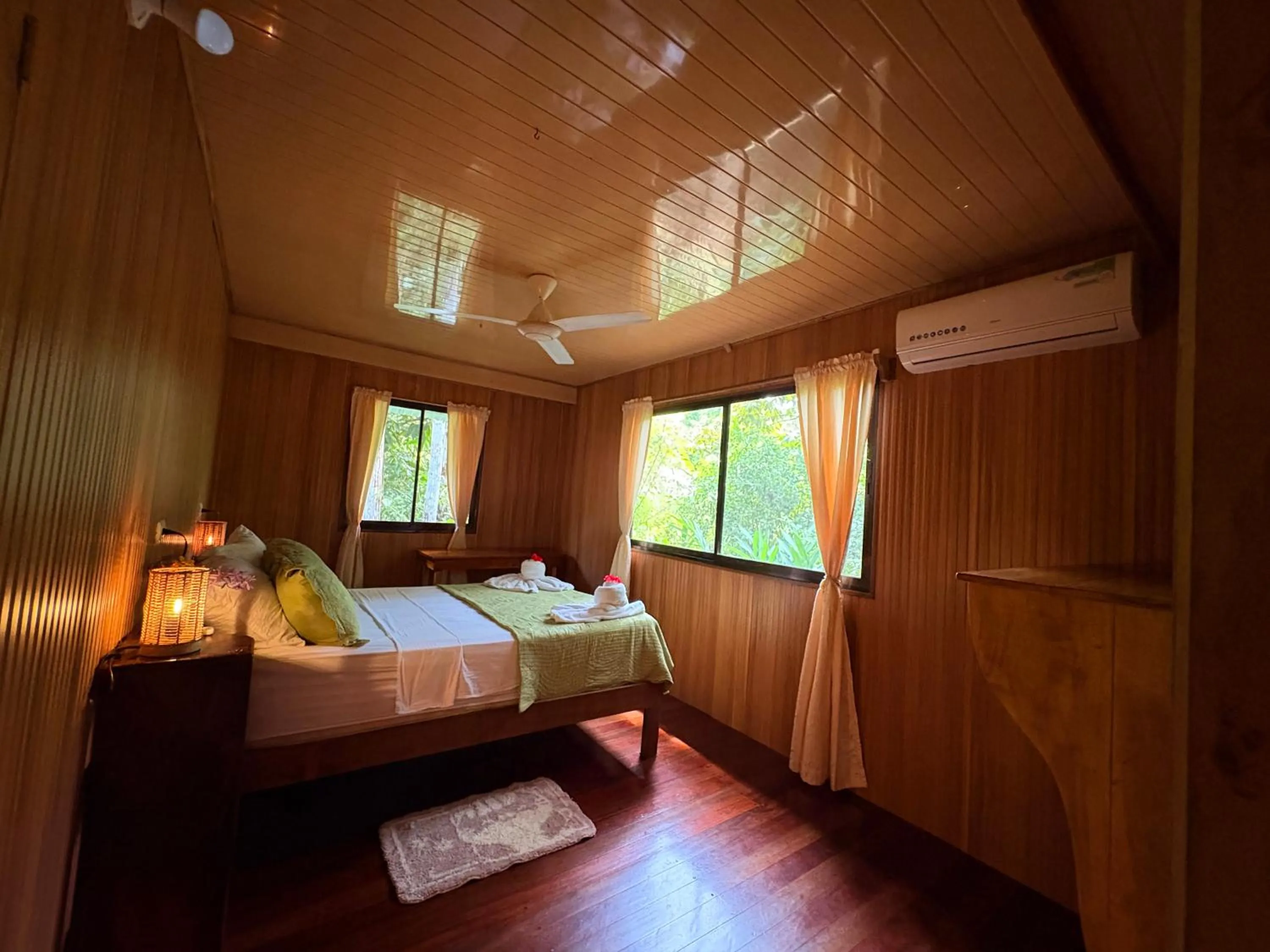 Bed in Casa Horizontes Corcovado