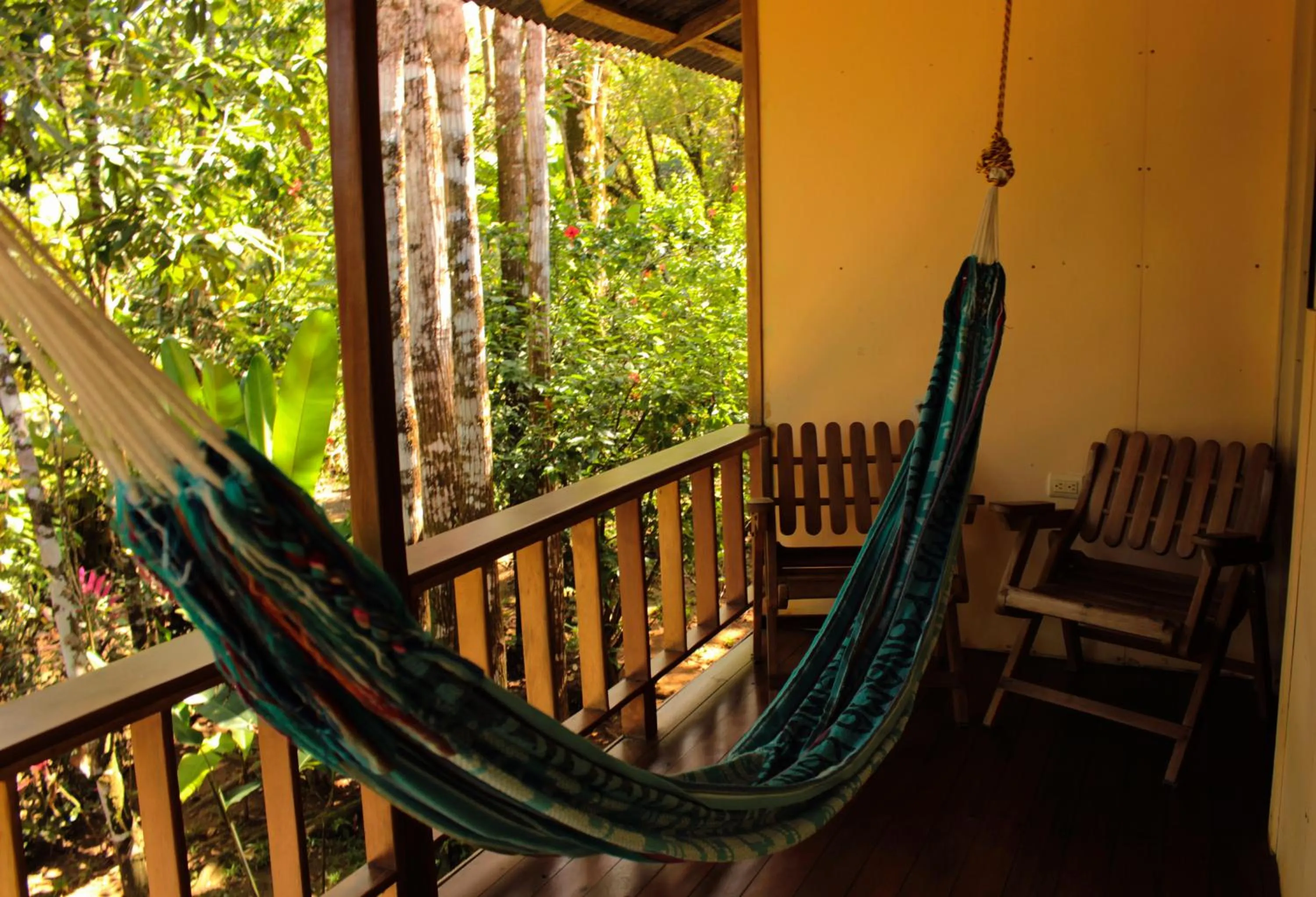 Patio in Casa Horizontes Corcovado