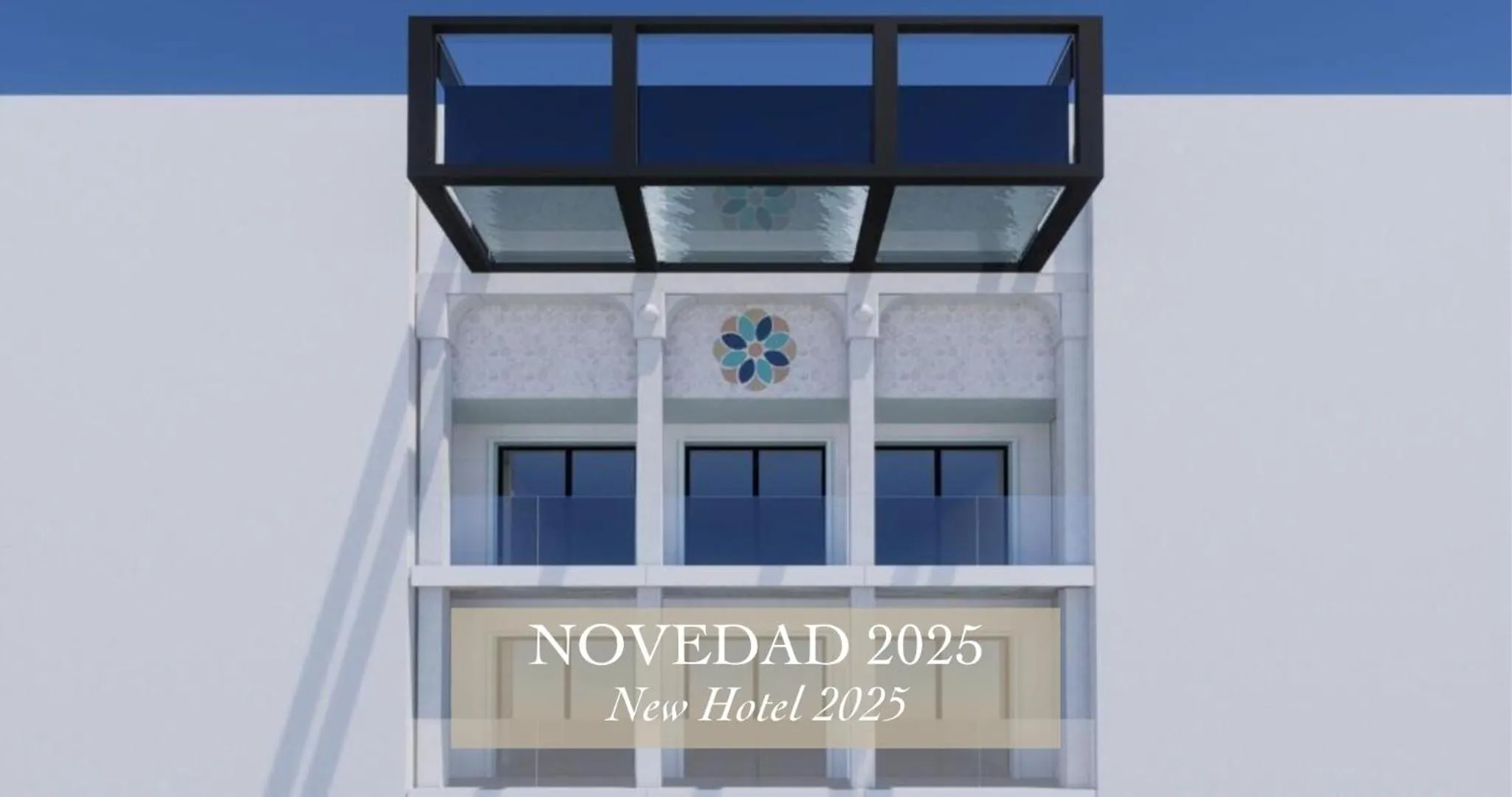 Facade/entrance in Hotel Villa España