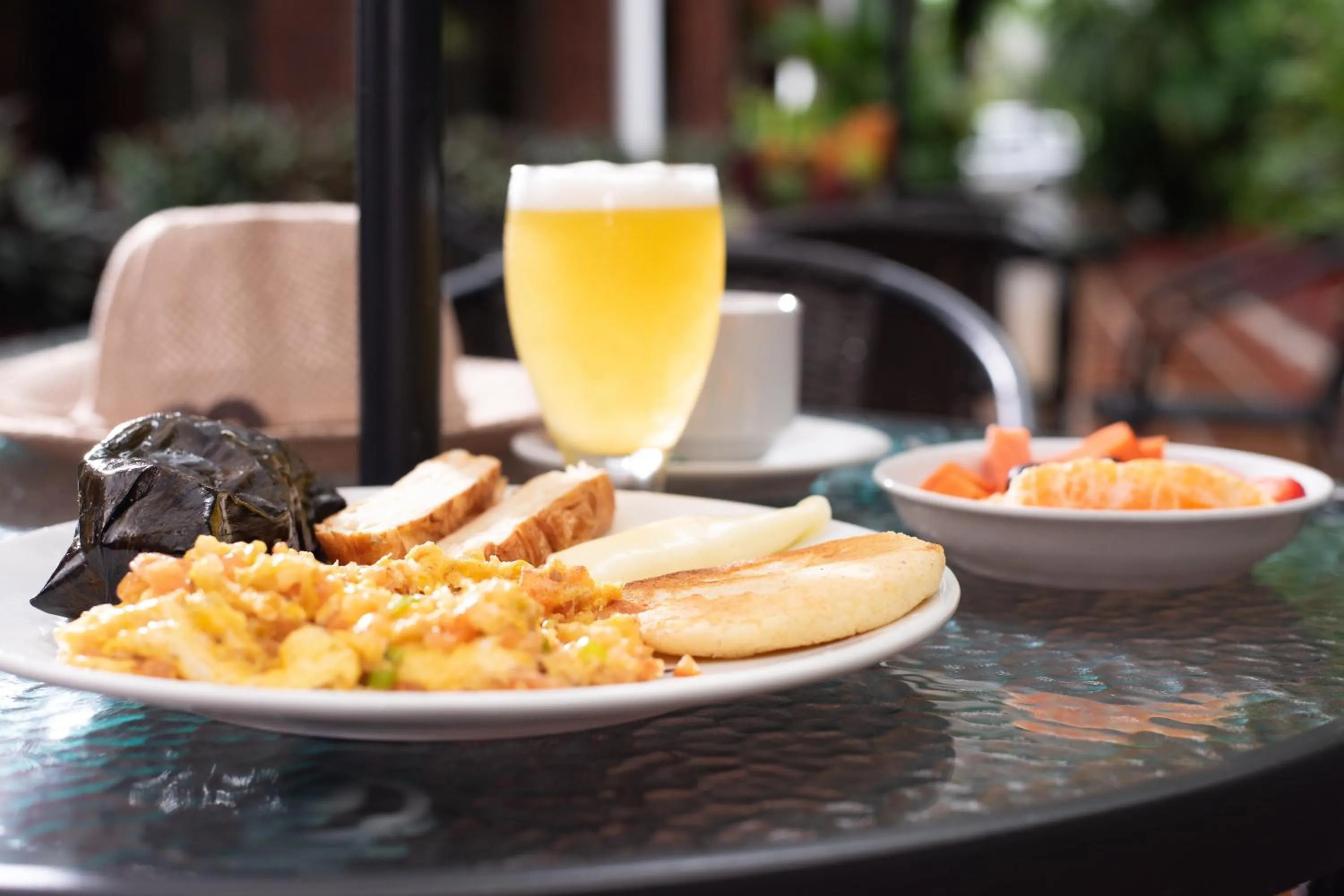 Breakfast in Hotel Camoruco
