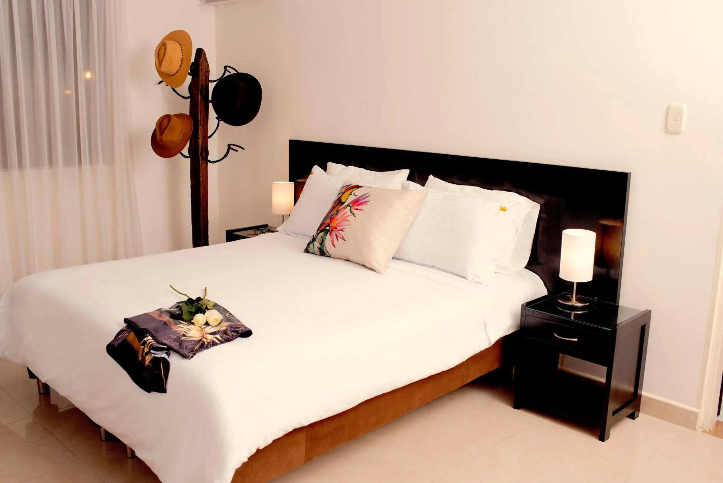 Bed in Hotel Camoruco