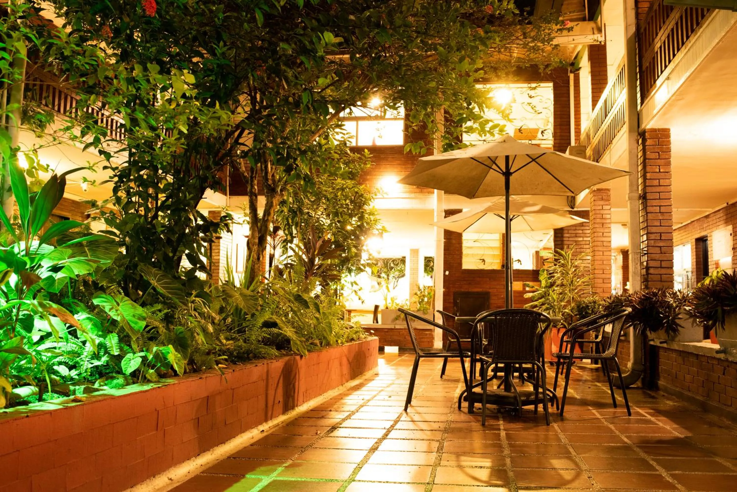 Patio in Hotel Camoruco