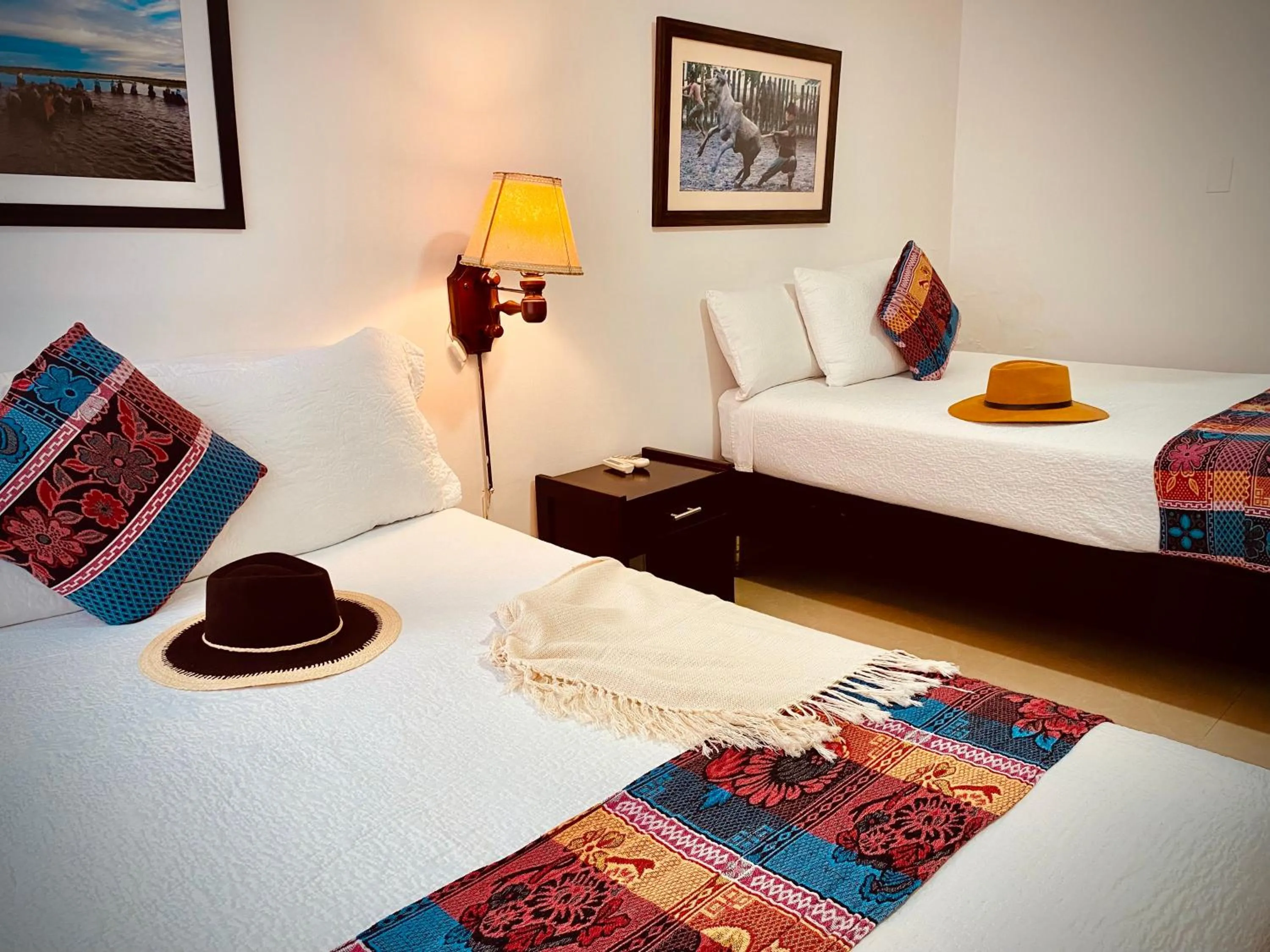 Bed in Hotel Camoruco