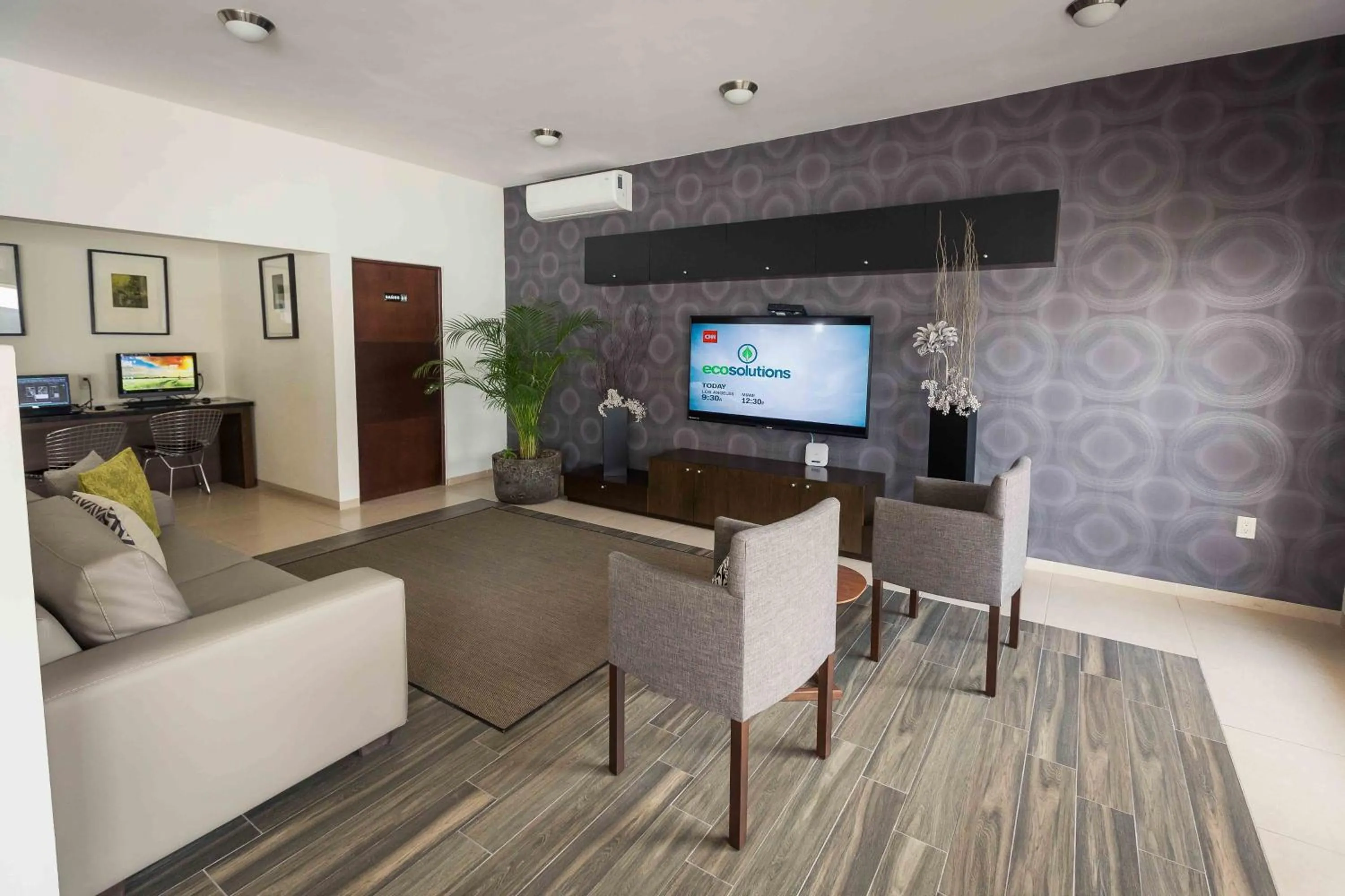 Communal lounge/ TV room in Redwood Villas Zona Industrial San Luis Potosi