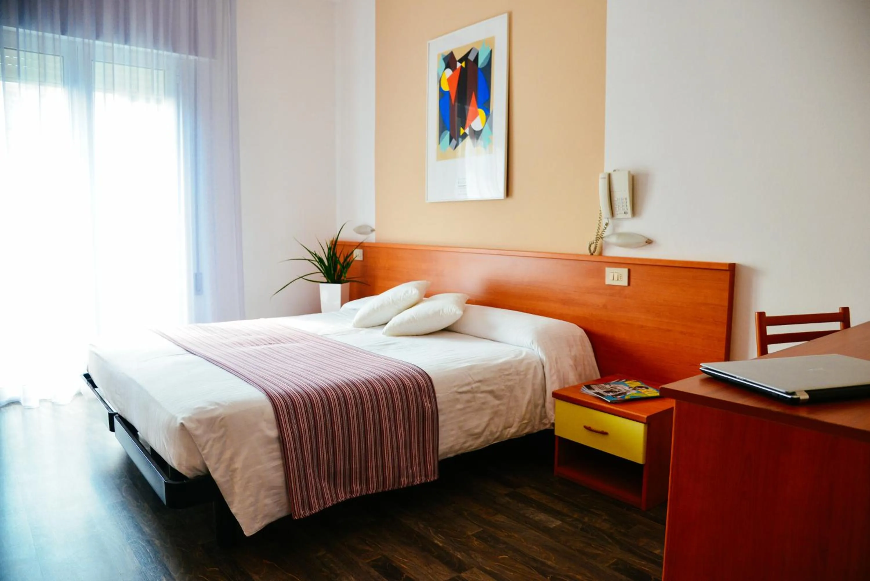 Bed in Hotel Domingo