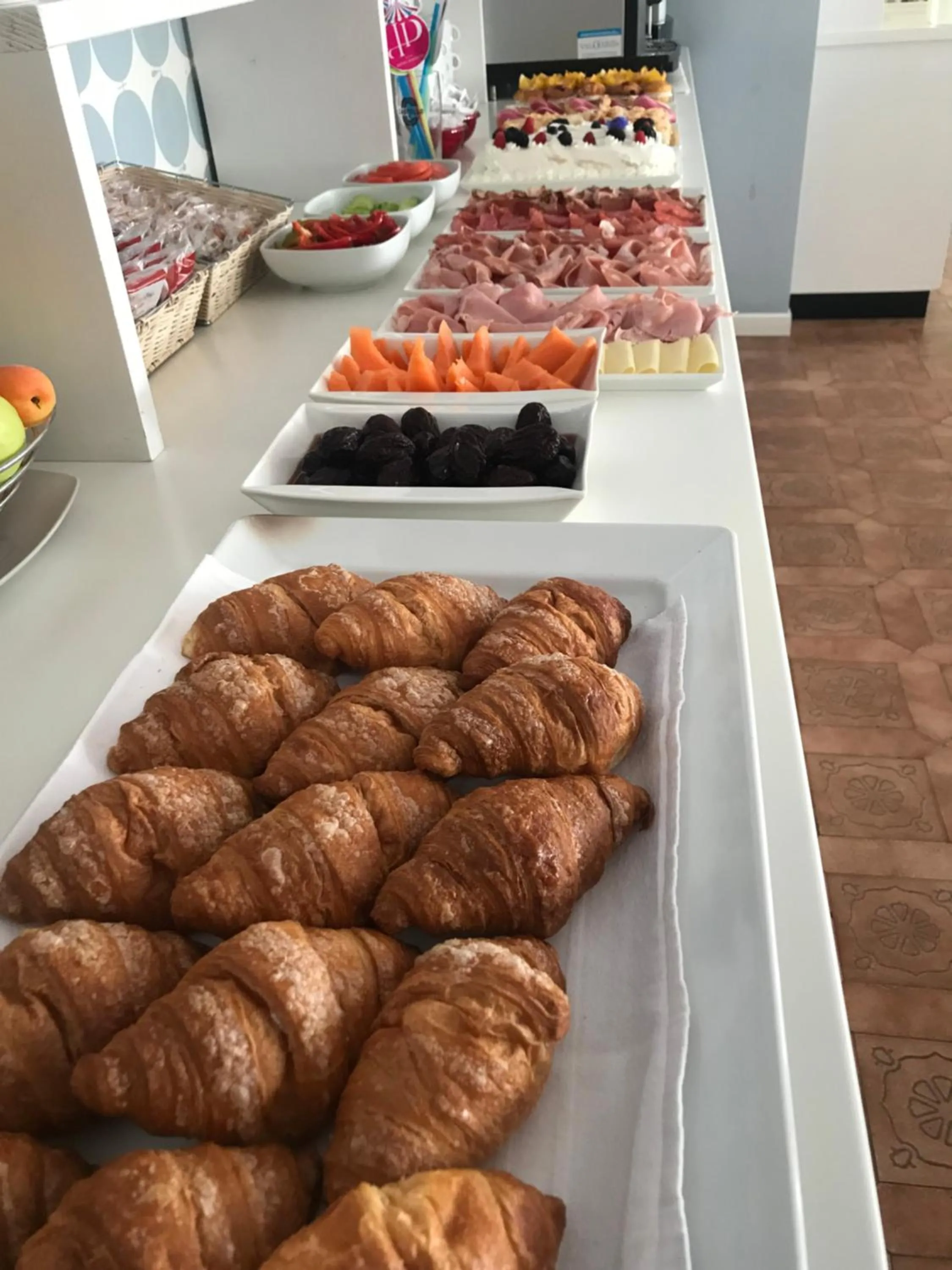 Buffet breakfast in Hotel Domingo