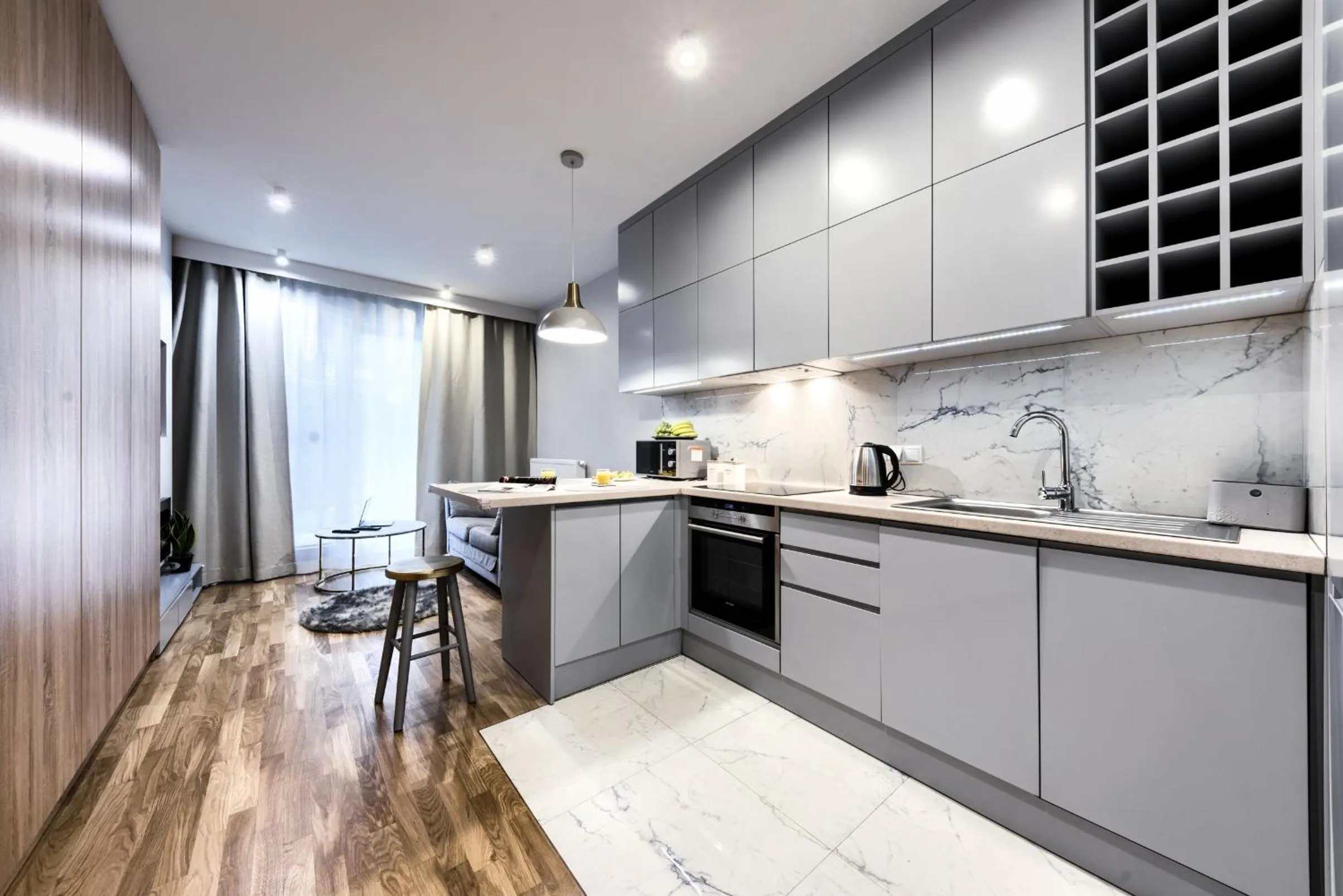 Kitchen or kitchenette in KaZou Residence