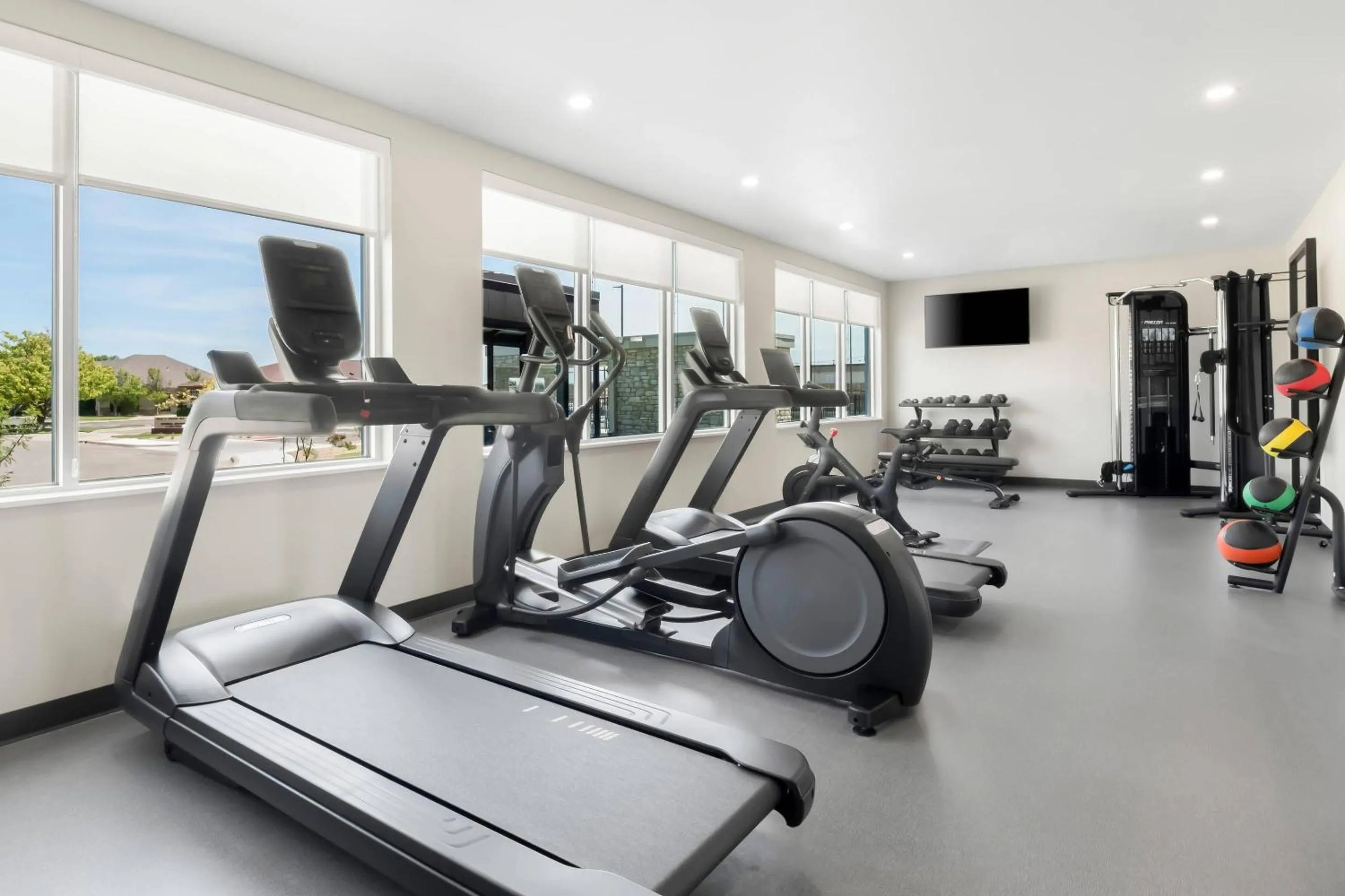 Fitness centre/facilities in Everhome Suites Amarillo West - Medical Center