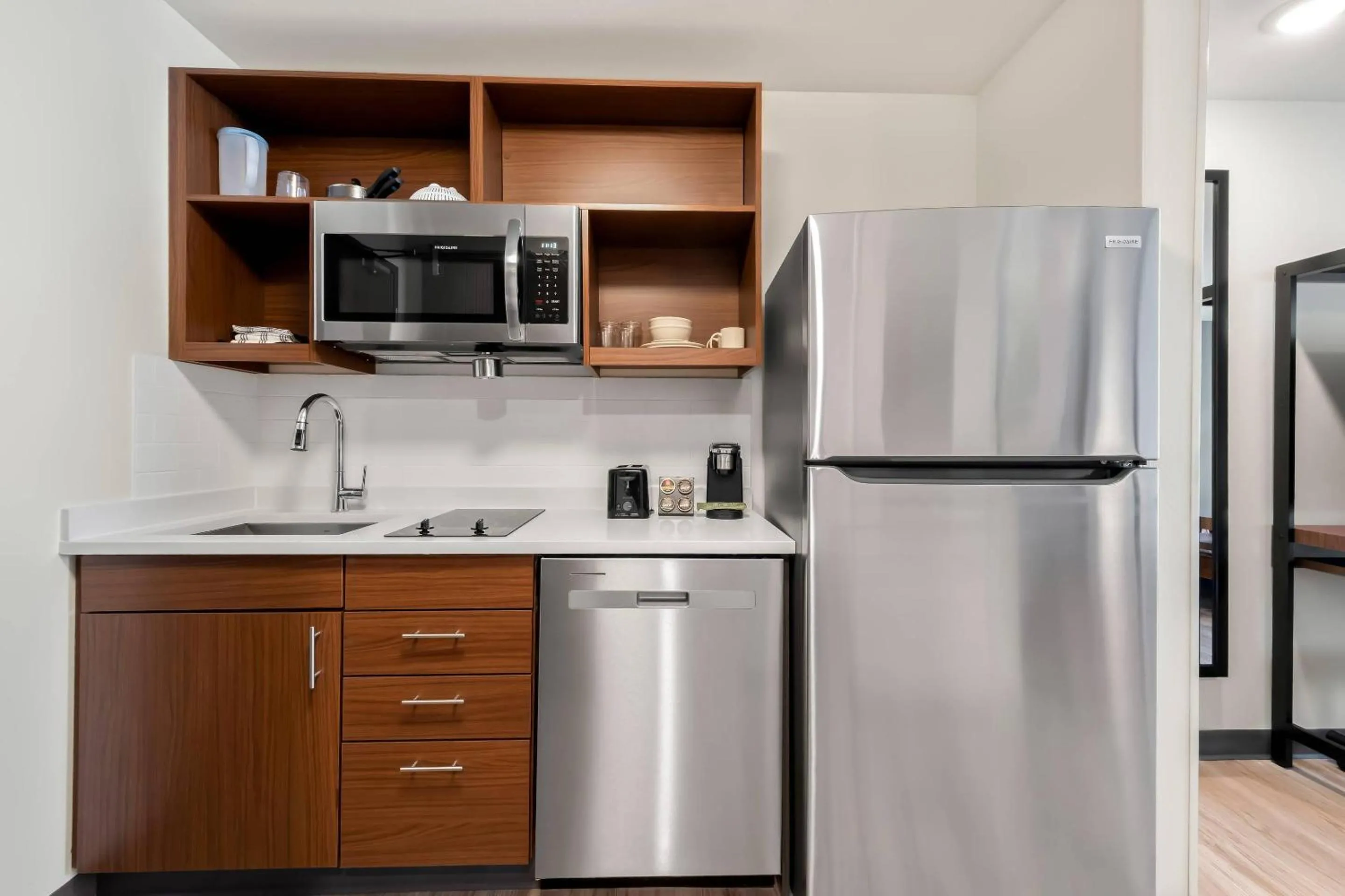 Bedroom in Everhome Suites Amarillo West - Medical Center