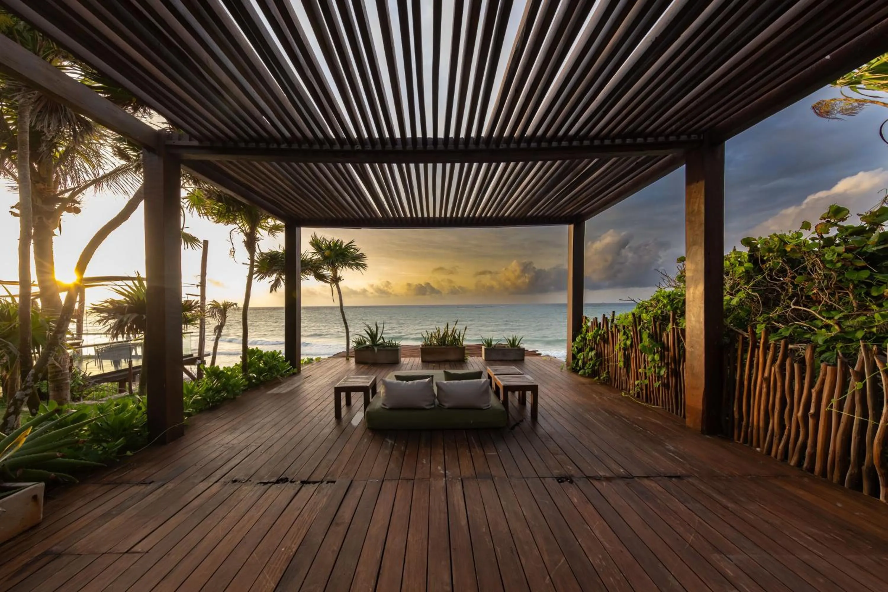 Balcony/Terrace in Mezzanine by La Zebra, an SLH Hotel