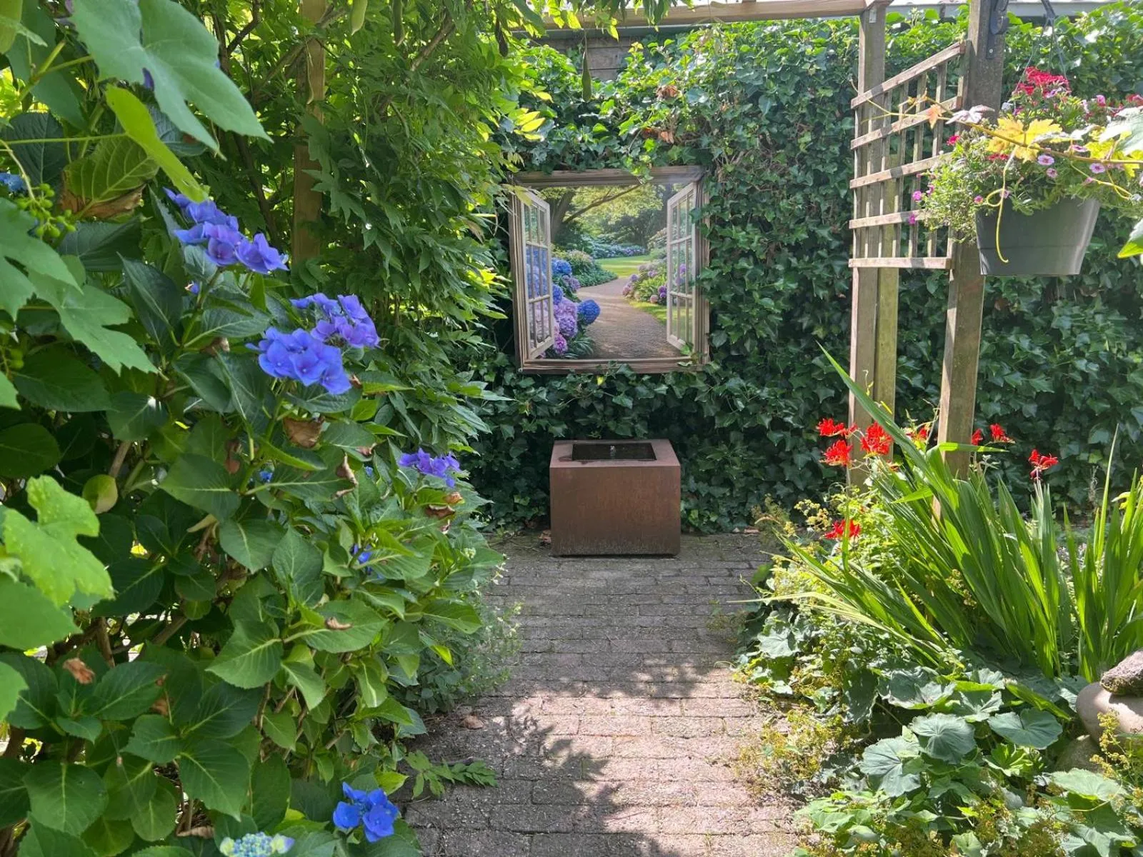 Garden in B&B 7de Hemel