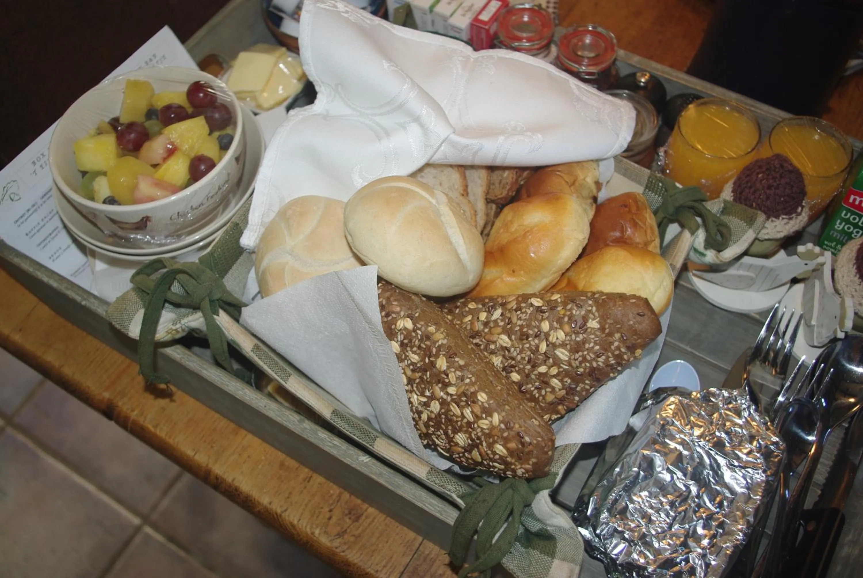 Food close-up in Bed&Breakfast 't Eikeltje