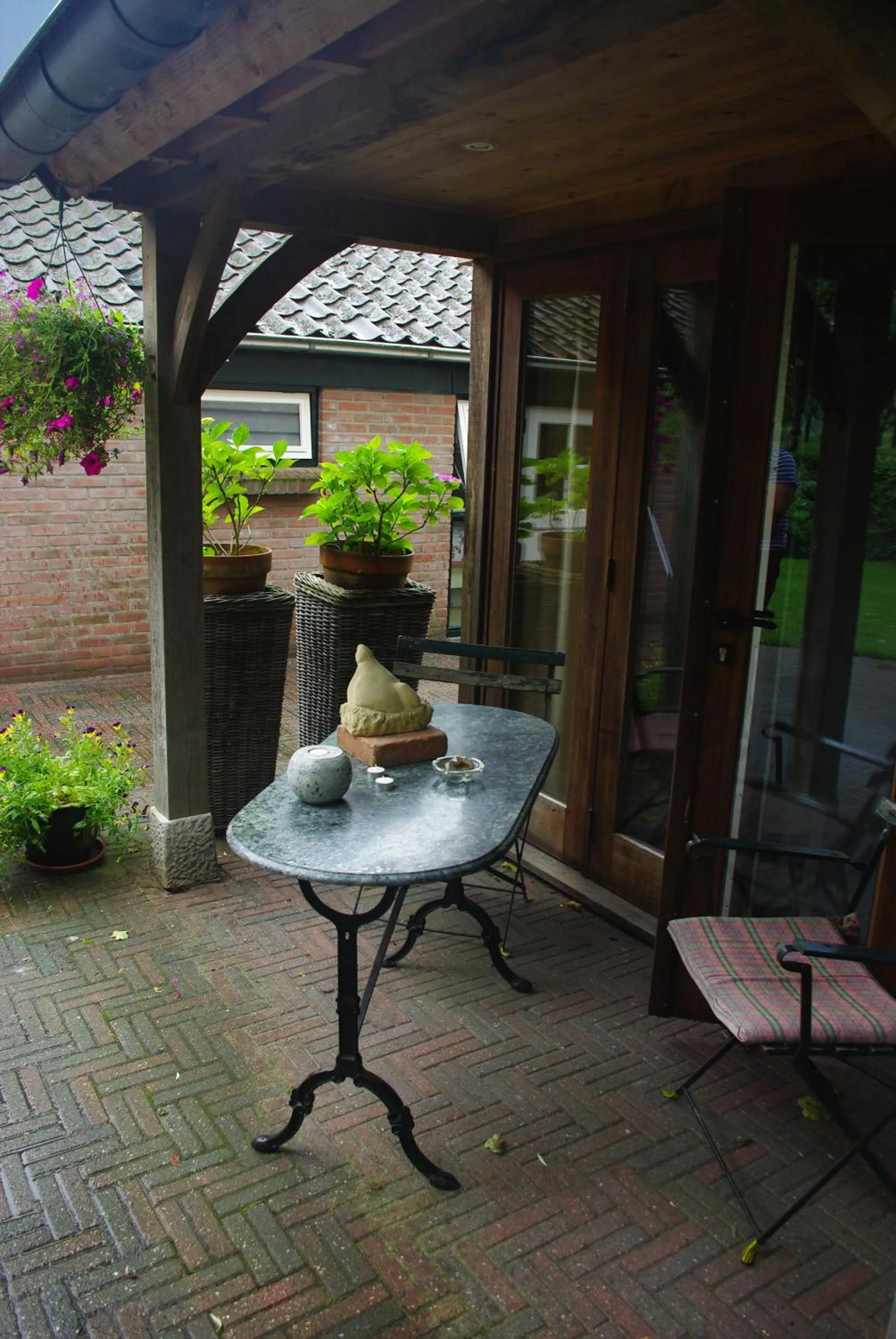 Balcony/Terrace in Bed&Breakfast 't Eikeltje