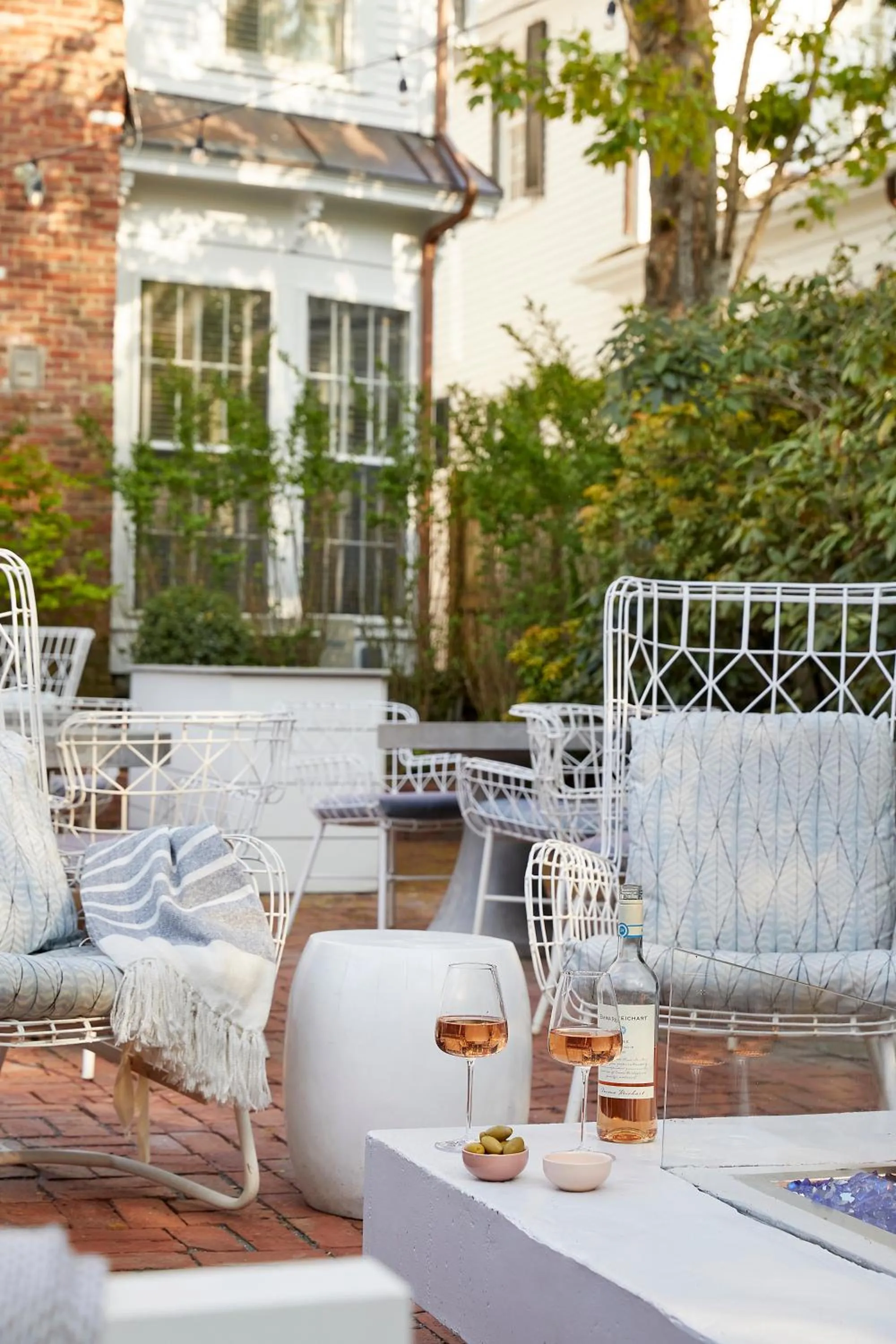 Patio in The Christopher, The Edgartown Collection