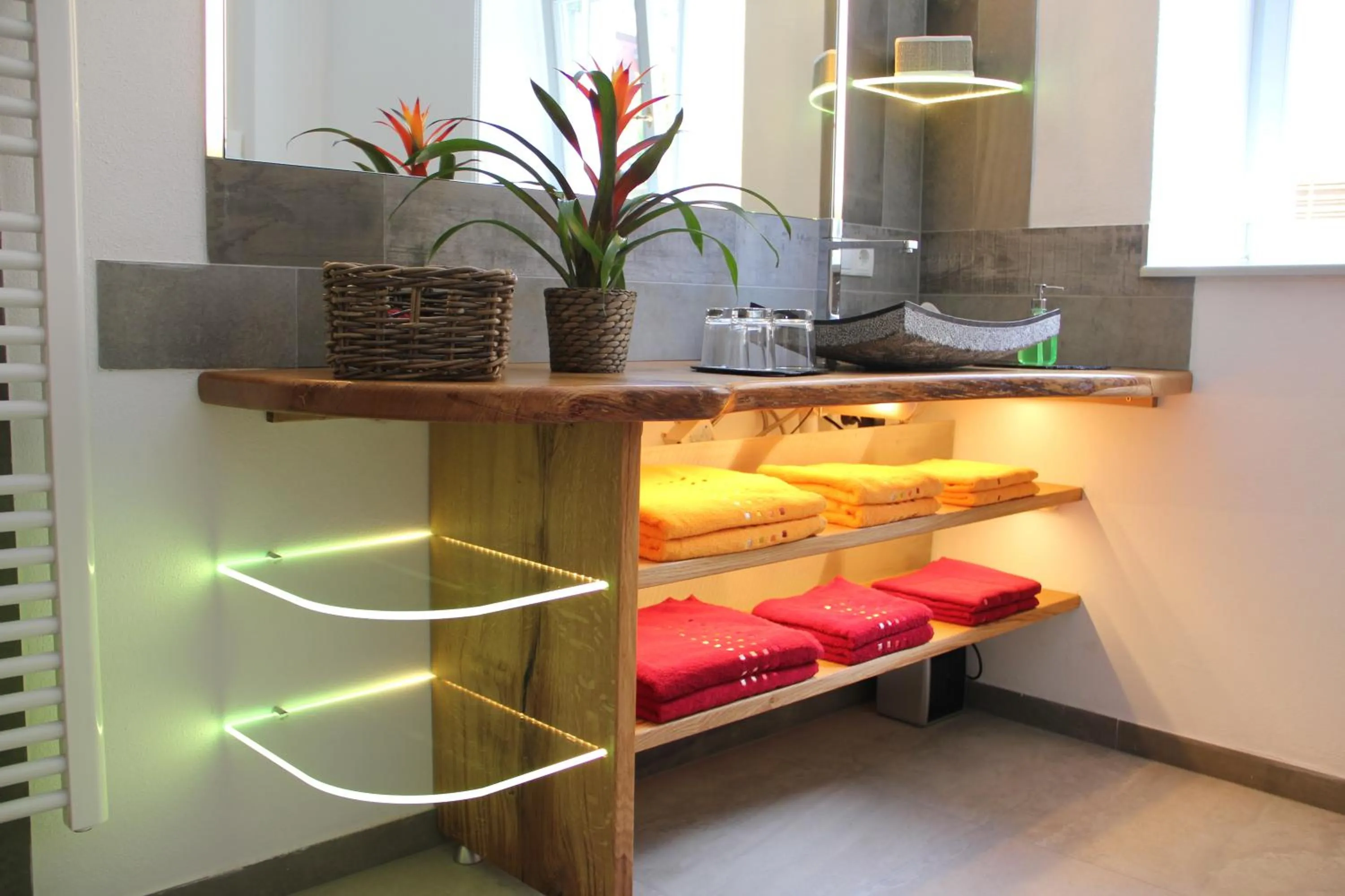 Bathroom, Bed in Altstadtpalais im Sand