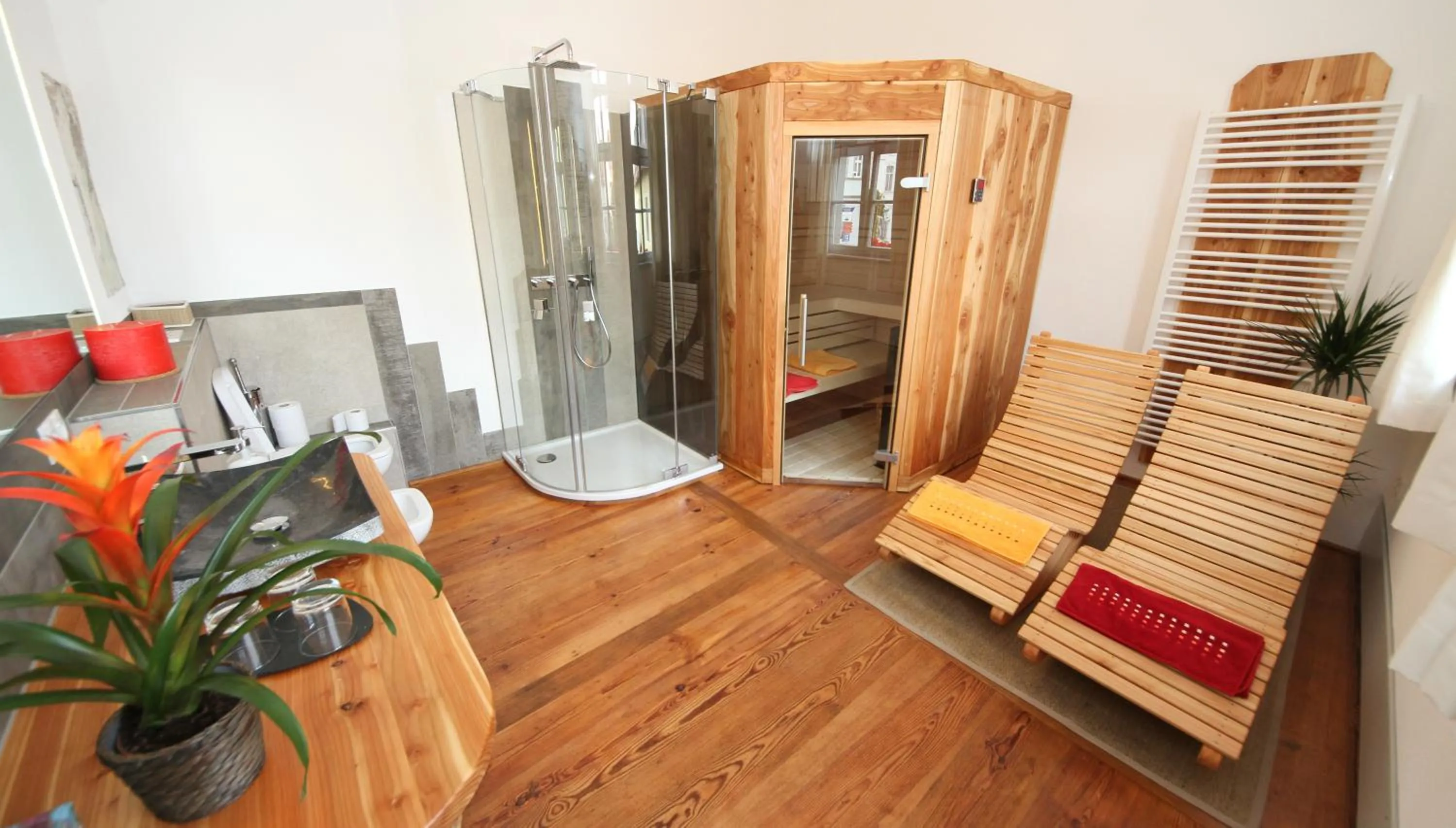 Sauna in Altstadtpalais im Sand