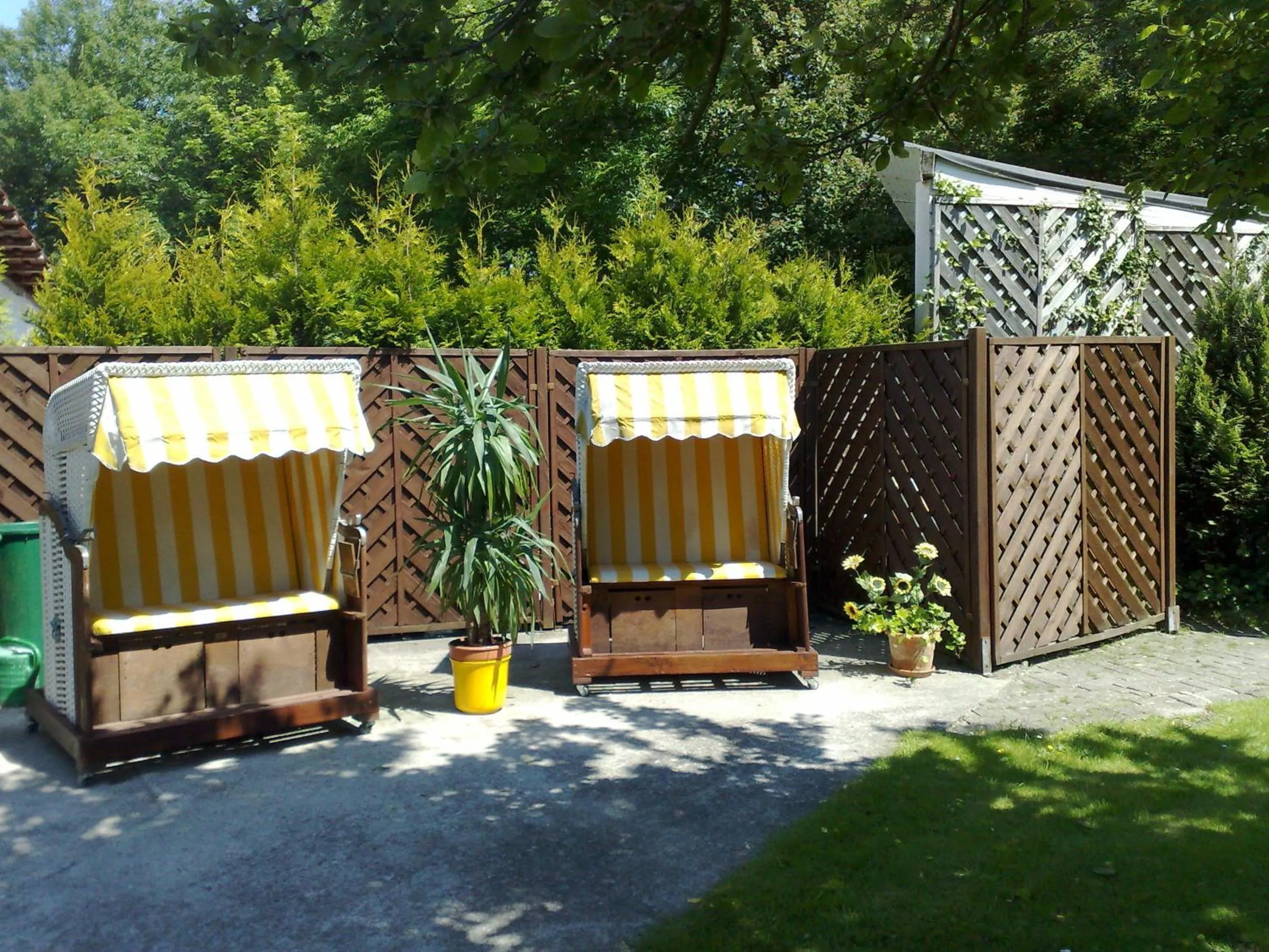 Patio in Pension Arndt UG