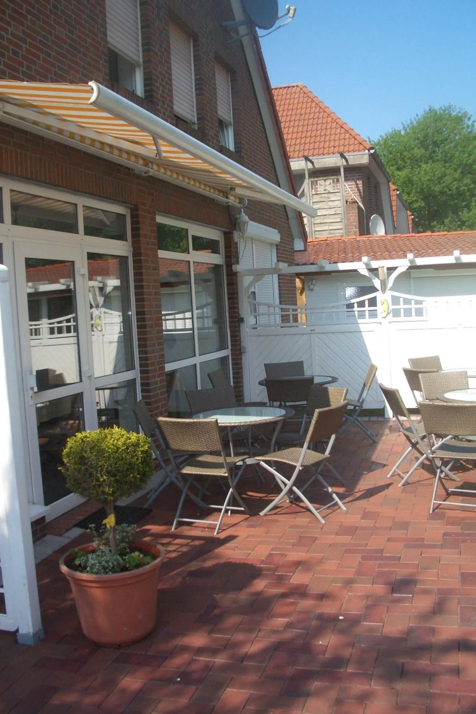 Balcony/Terrace in Pension Arndt UG