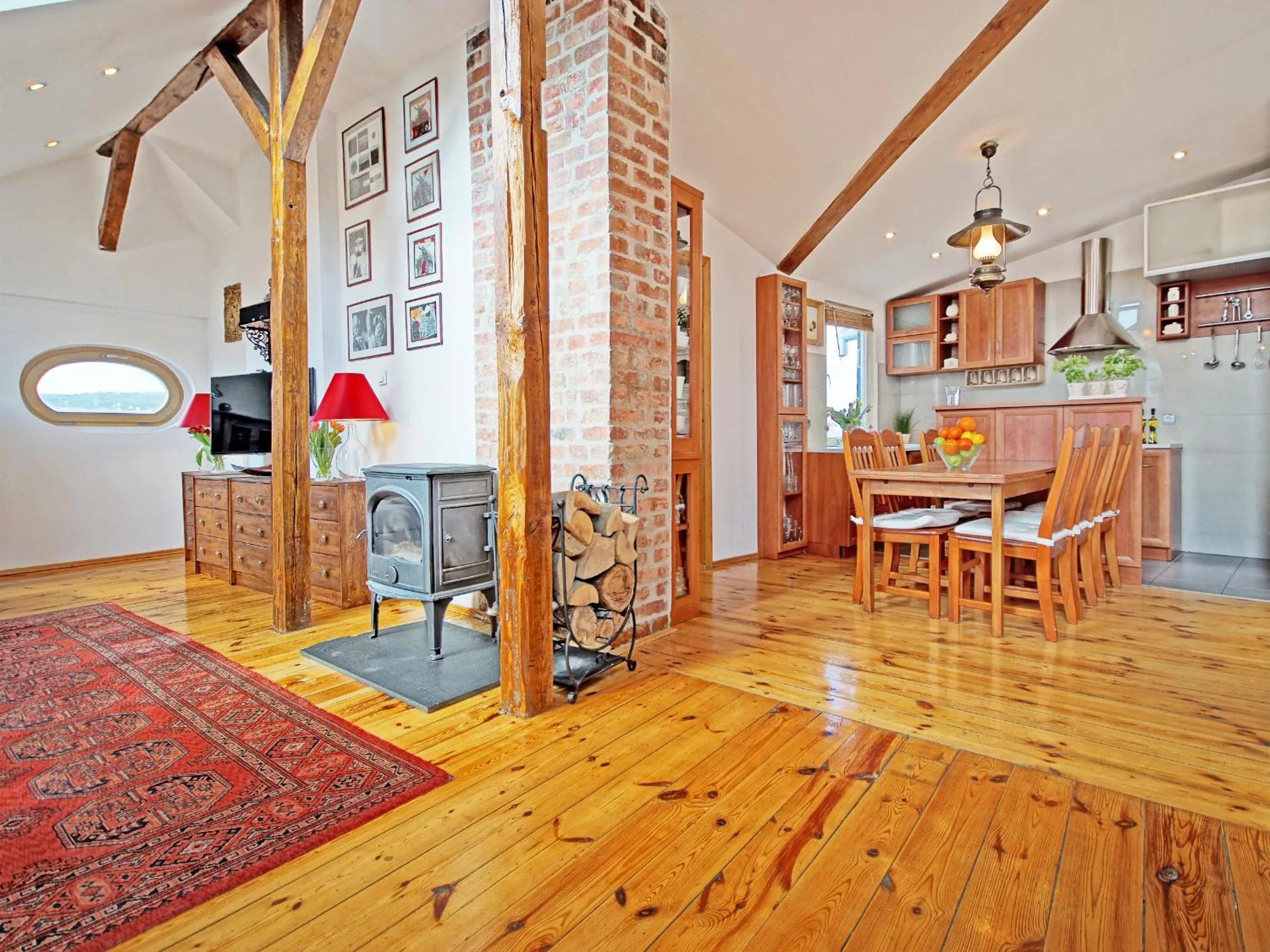 Seating area in Sopot Apartment SA
