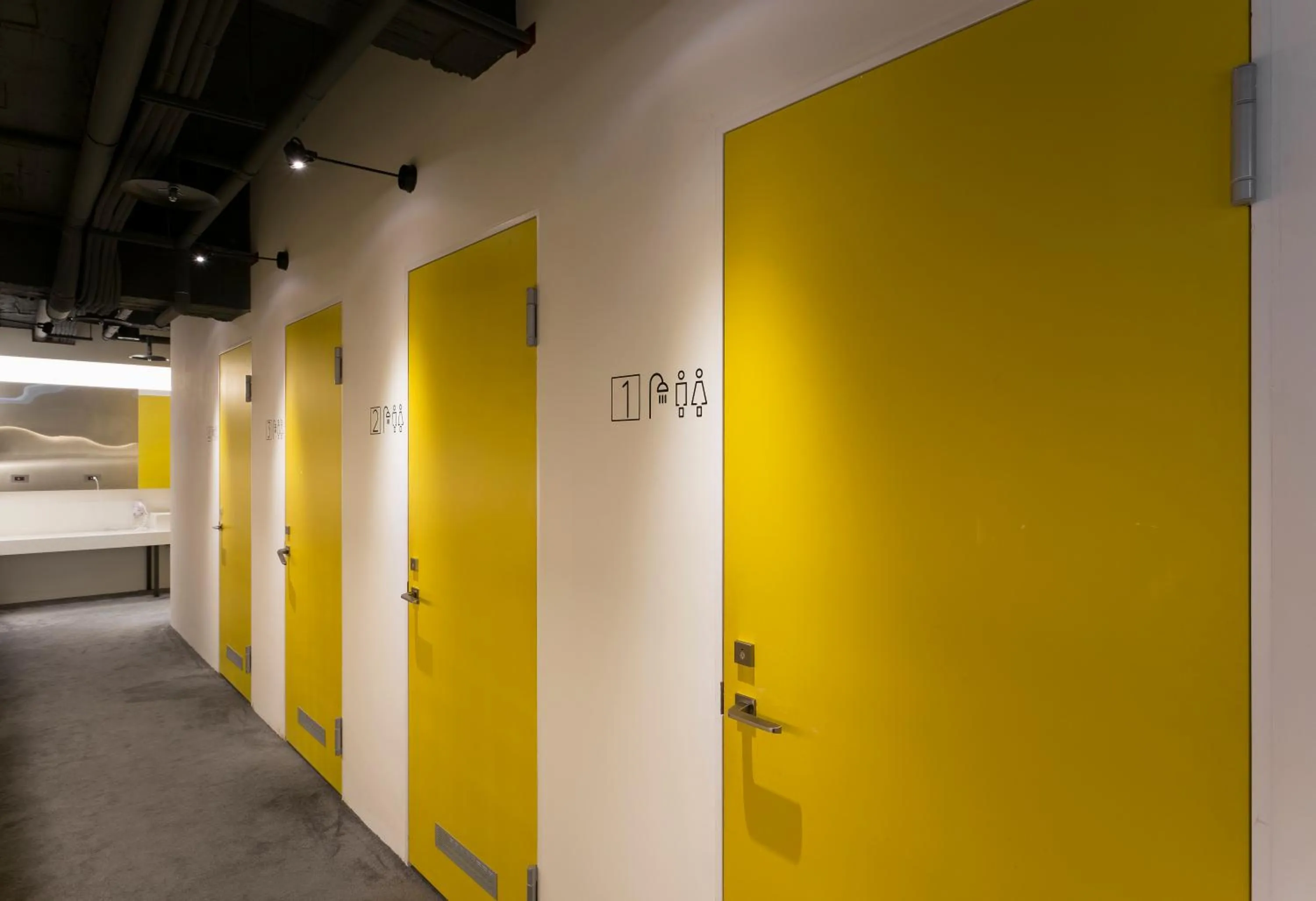 Bathroom in Bouti City Capsule Inn