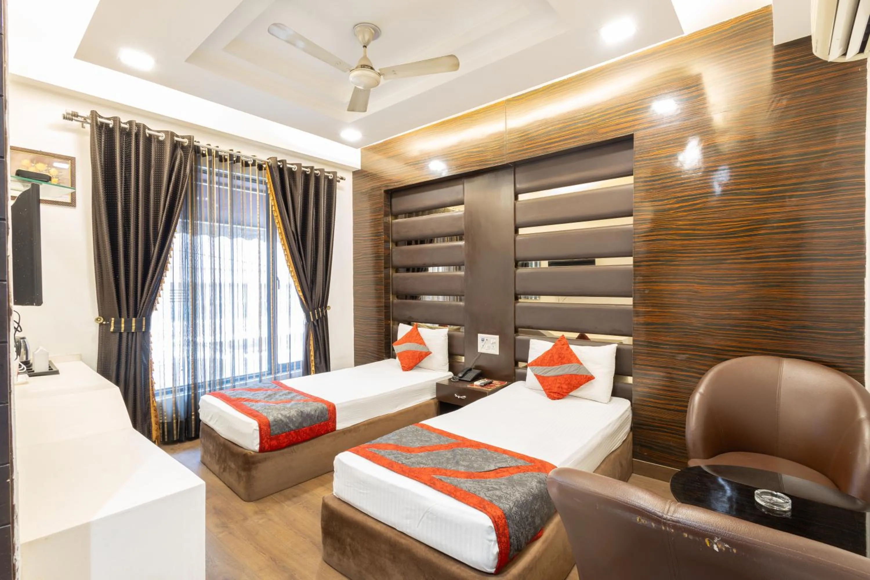 Photo of the whole room, Bed in Hotel Gold Souk - Karol Bagh