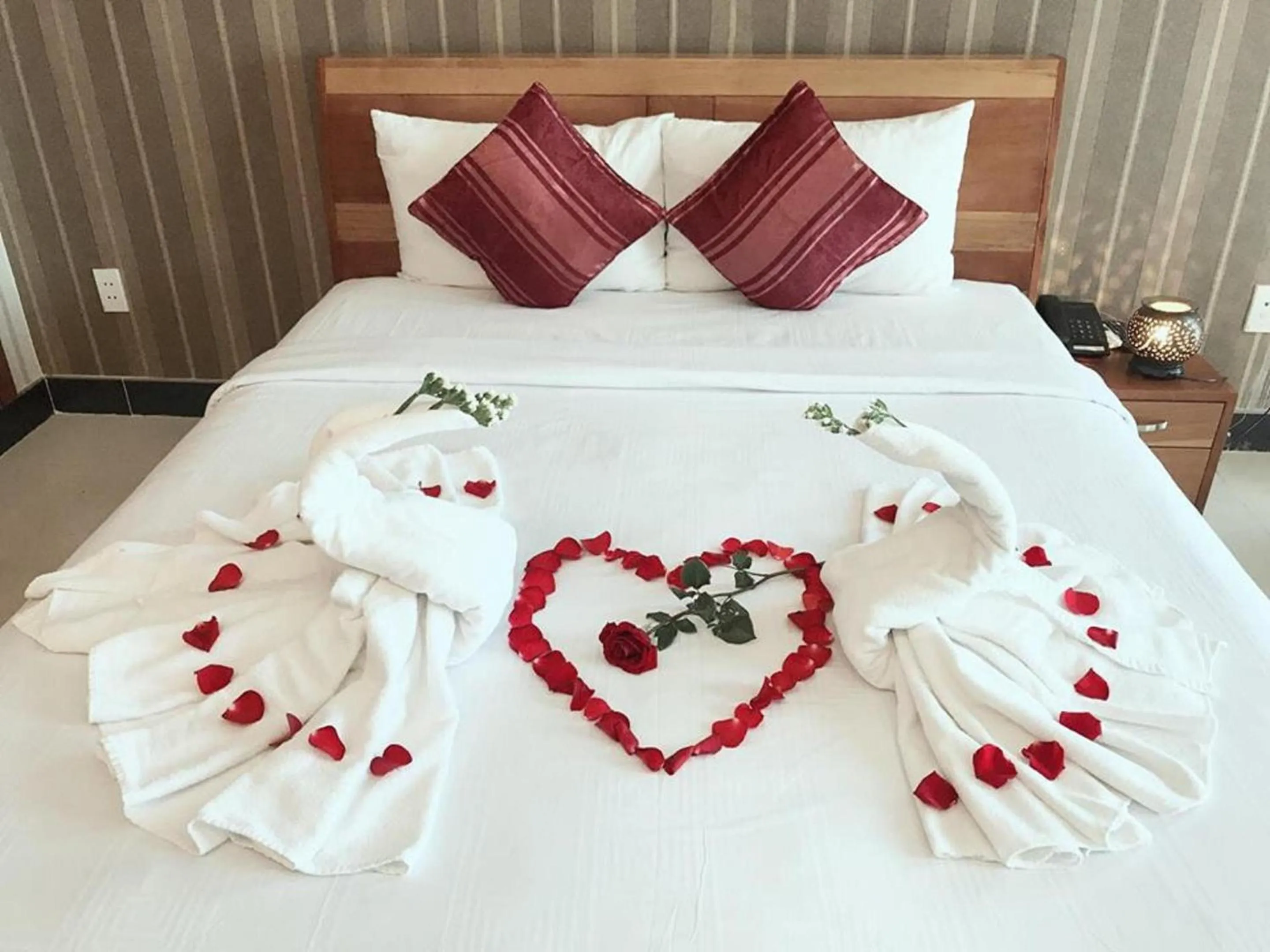 Bed in Co Ba Vung Tau Hotel