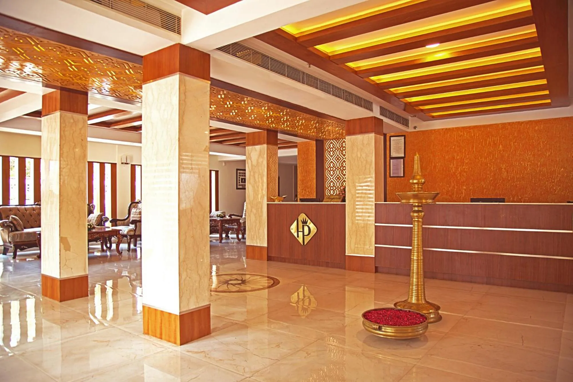 Lobby or reception in Hill Palace Hotel & Spa