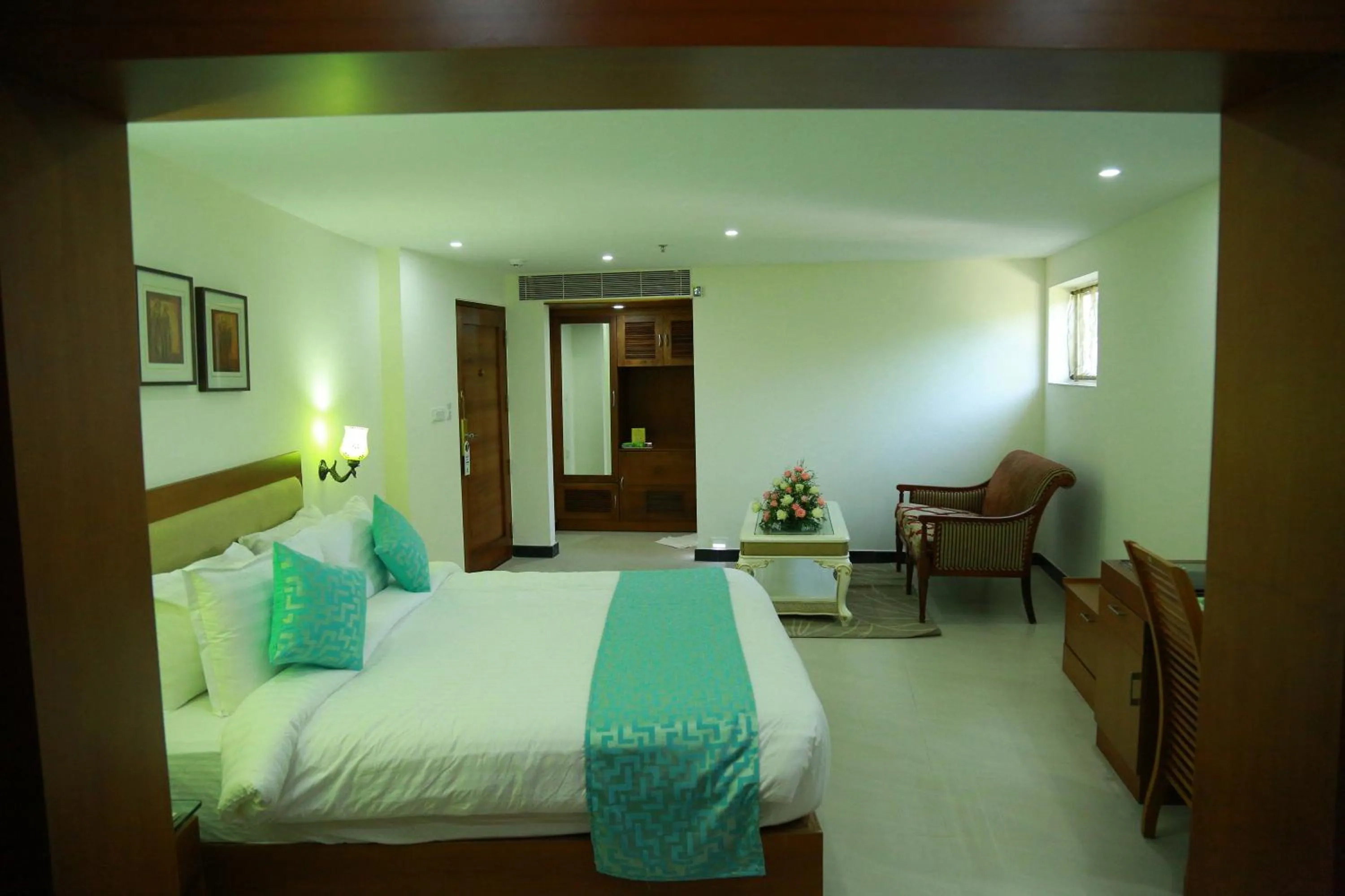 Bed in Hill Palace Hotel & Spa