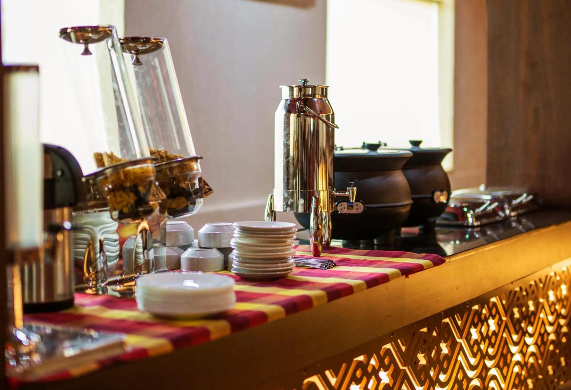 Continental breakfast in Hill Palace Hotel & Spa
