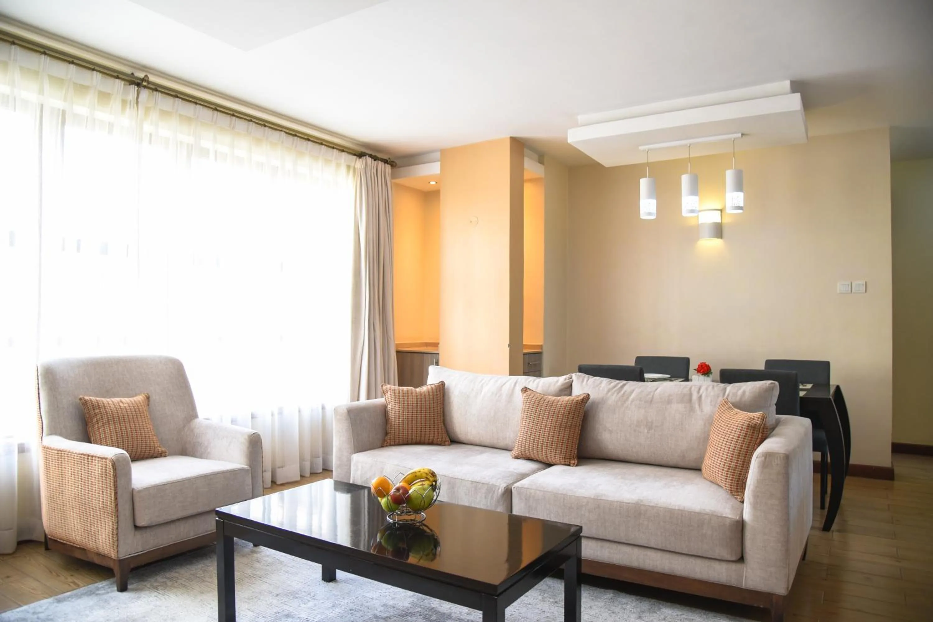 Living room in Fedha Residences by Trianum