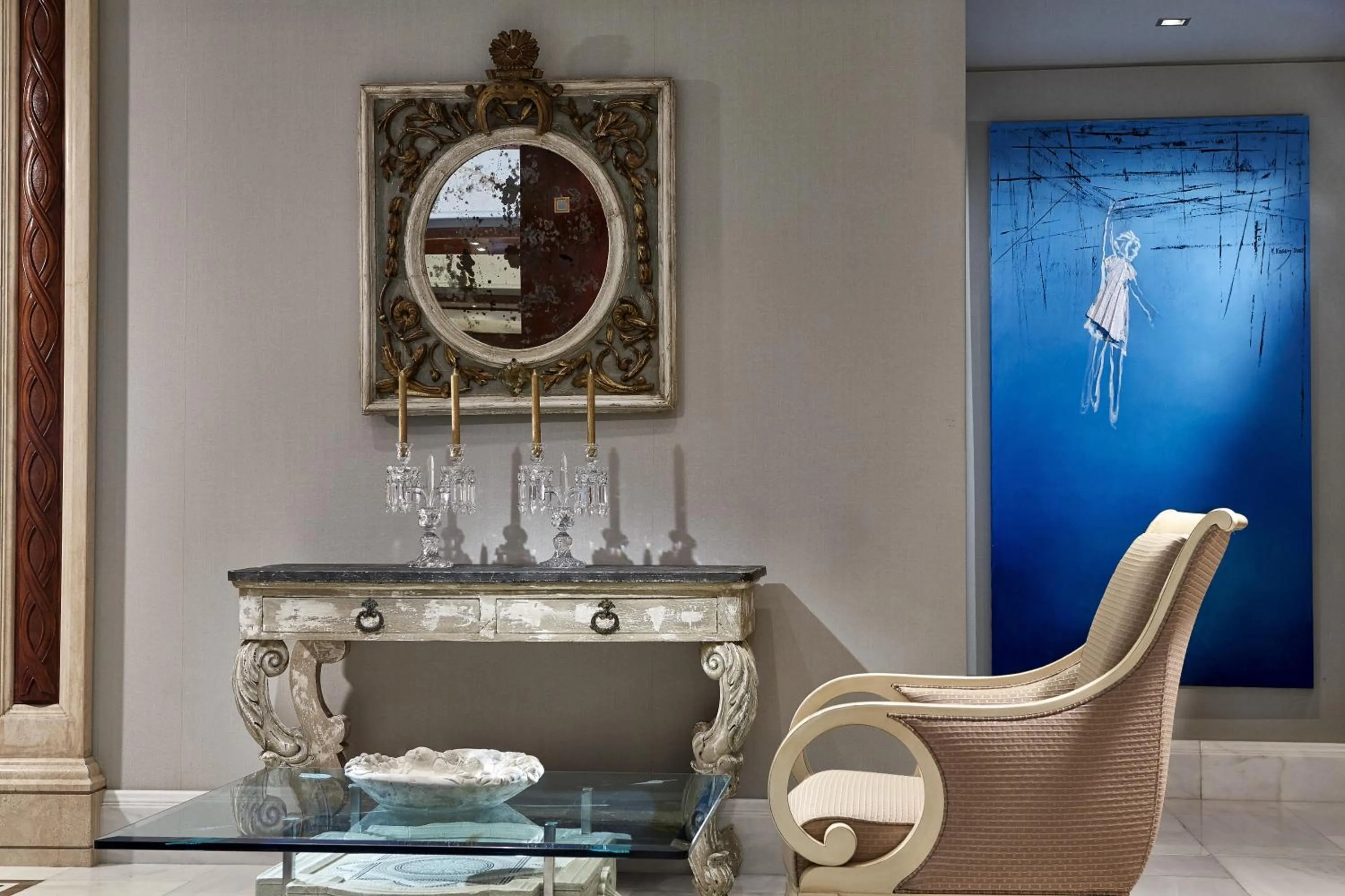 Seating area in Rodos Park