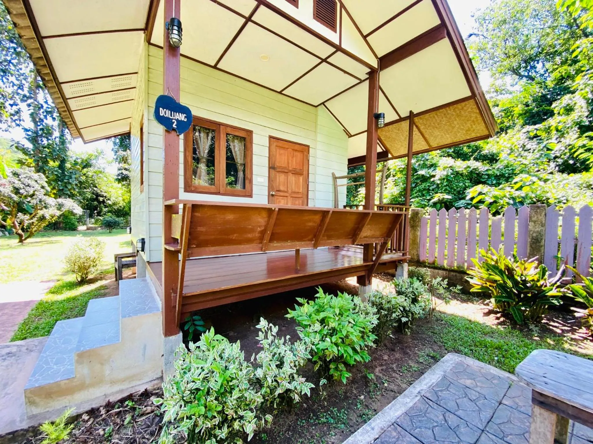 Patio in At Home Chiang Dao, Pooch Lovers