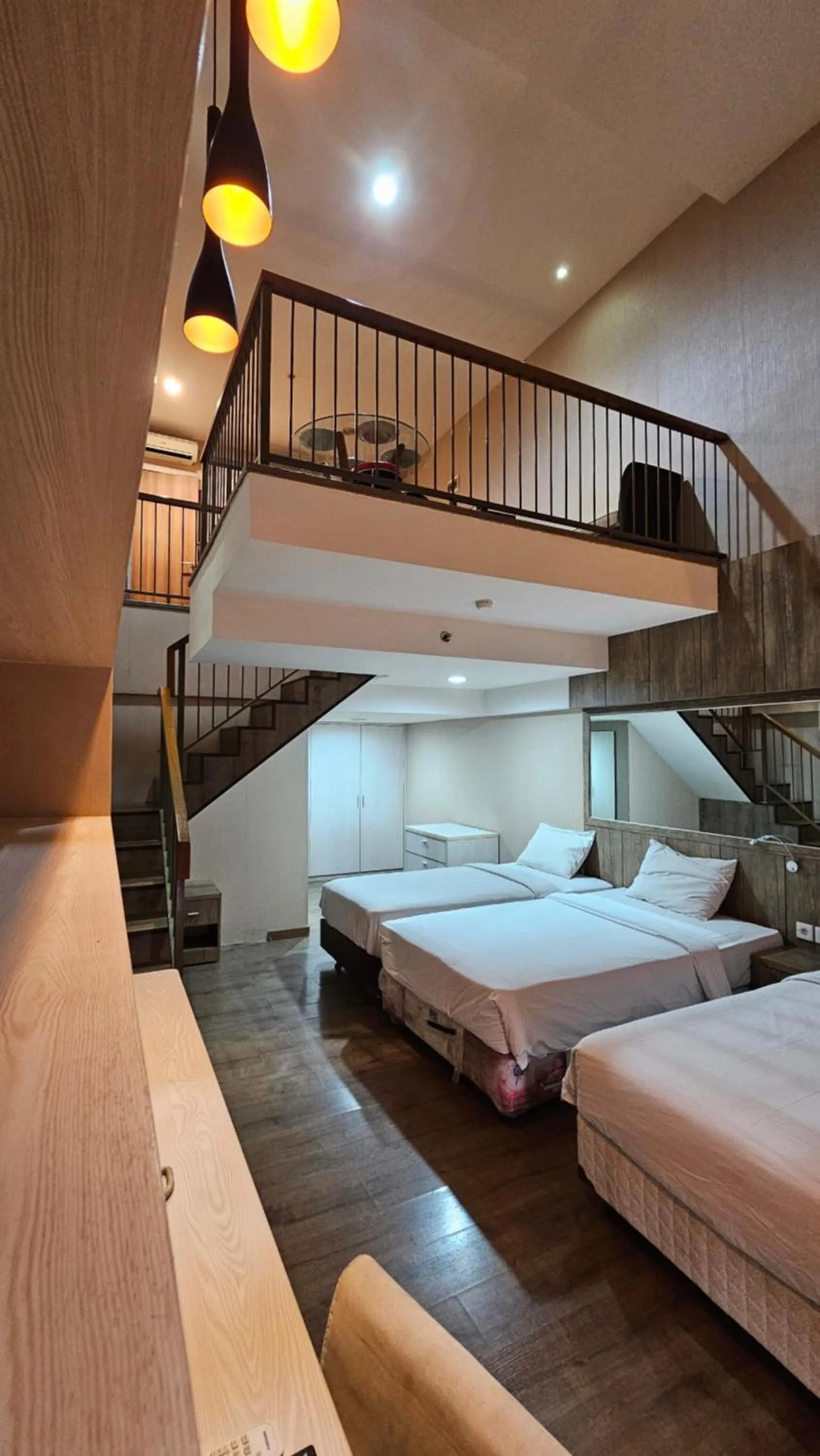 Bed in Student Park Hotel