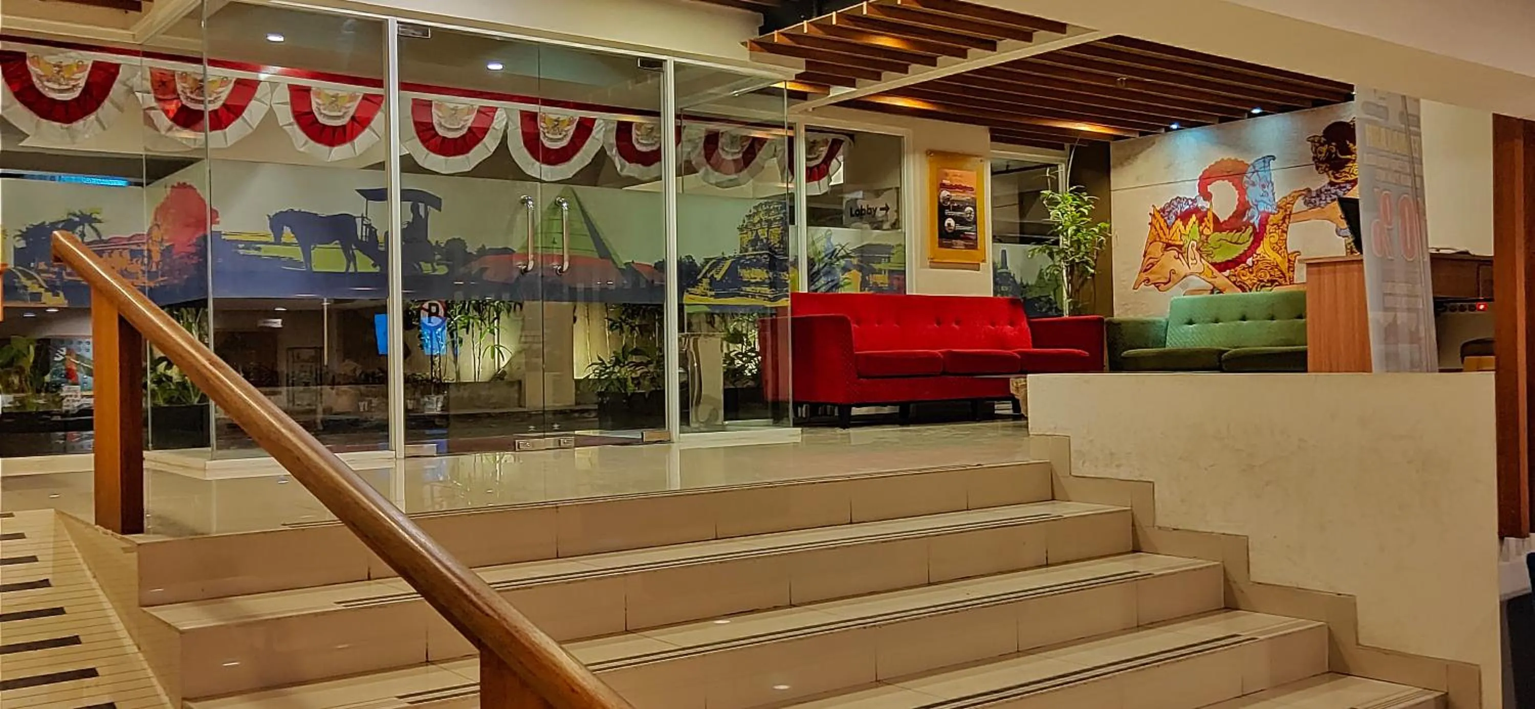 Lobby or reception in Student Park Hotel