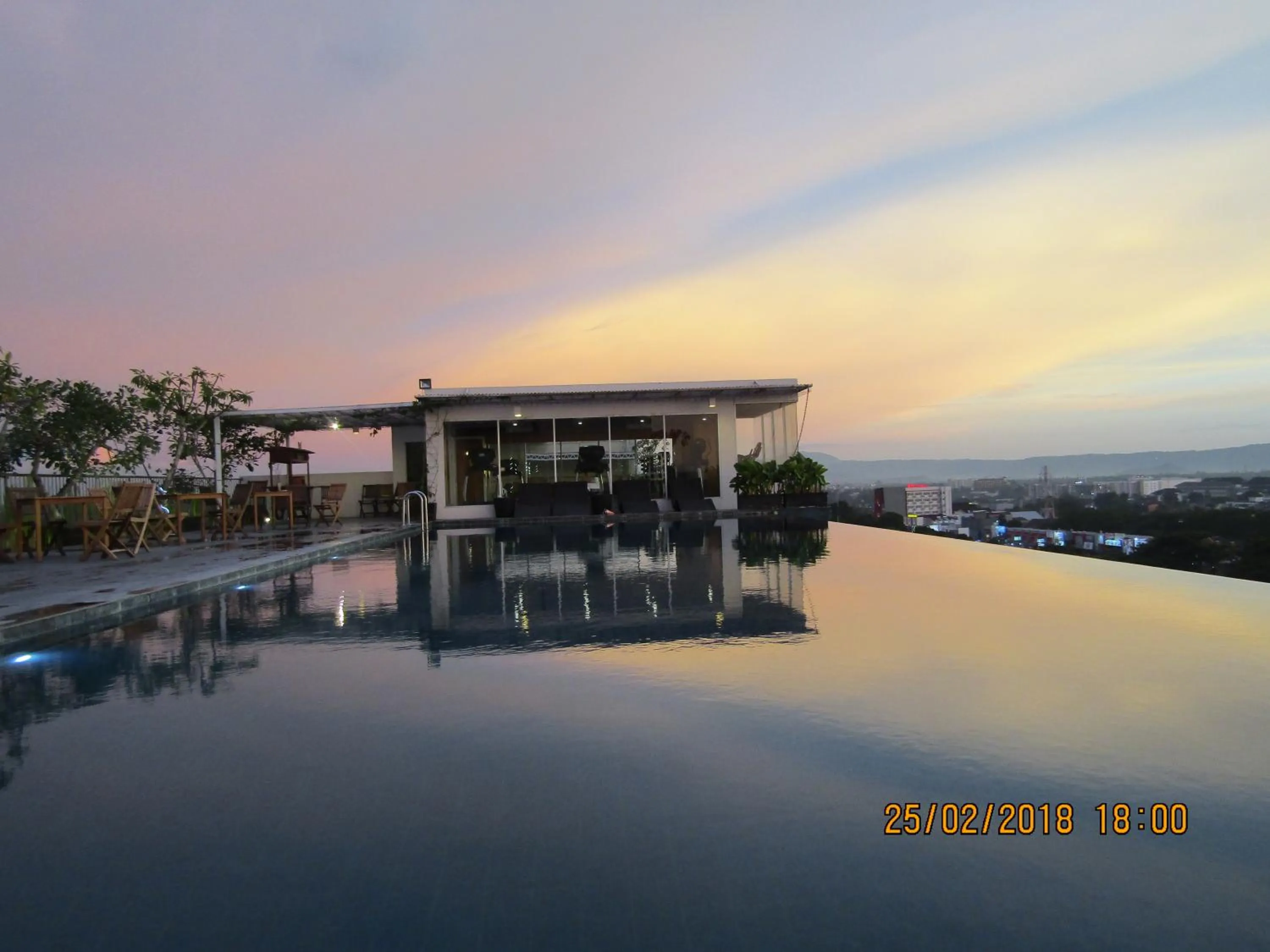 Swimming pool in Student Park Hotel