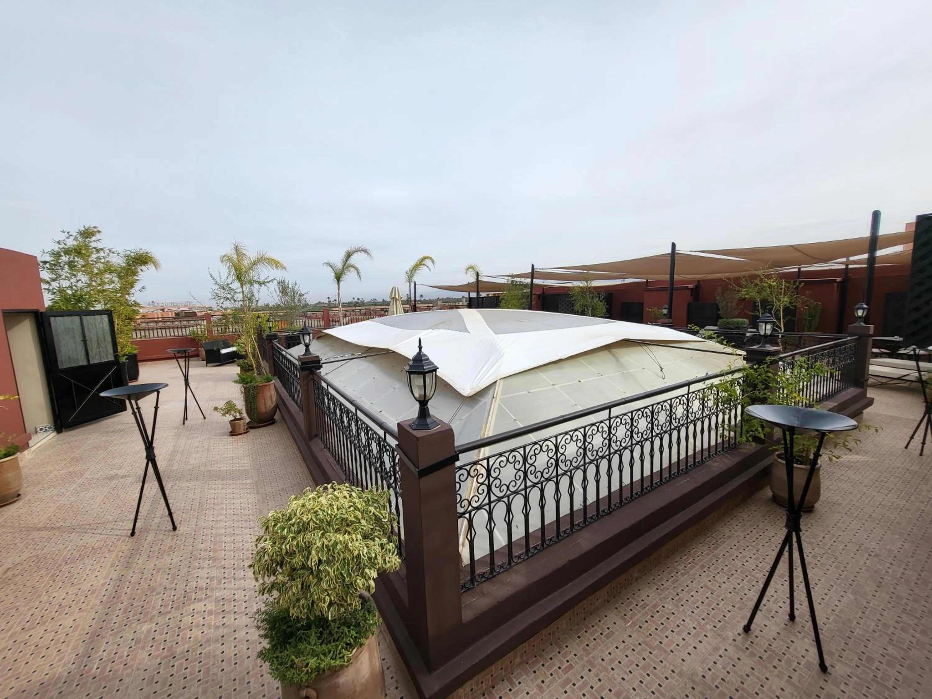 Balcony/Terrace in Riad Soir De Marrakech
