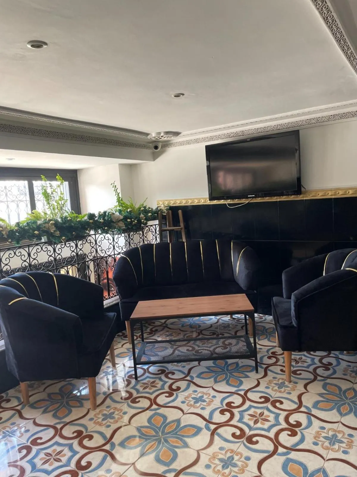 Lounge or bar in Riad Soir De Marrakech