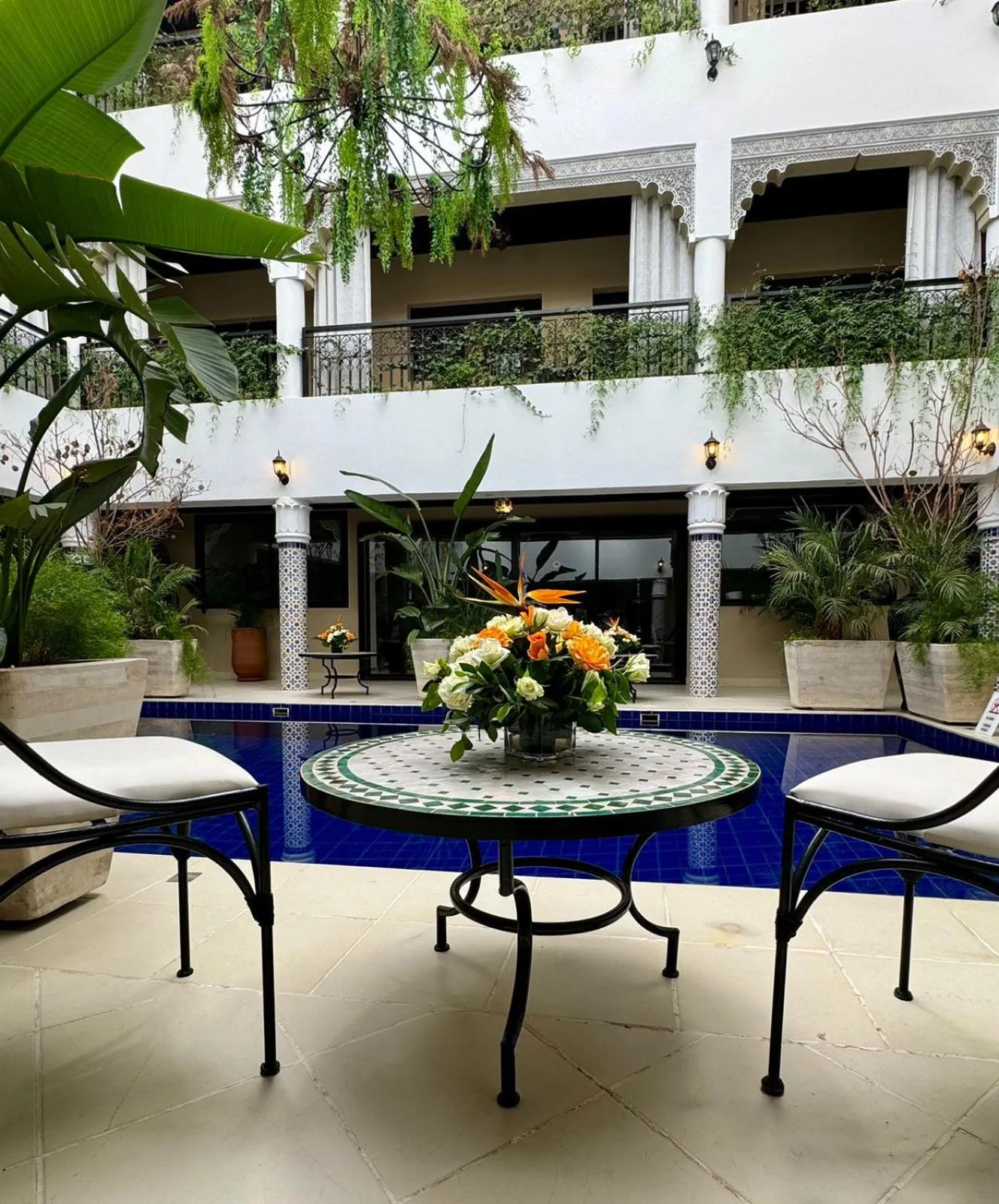 Patio in Riad Soir De Marrakech